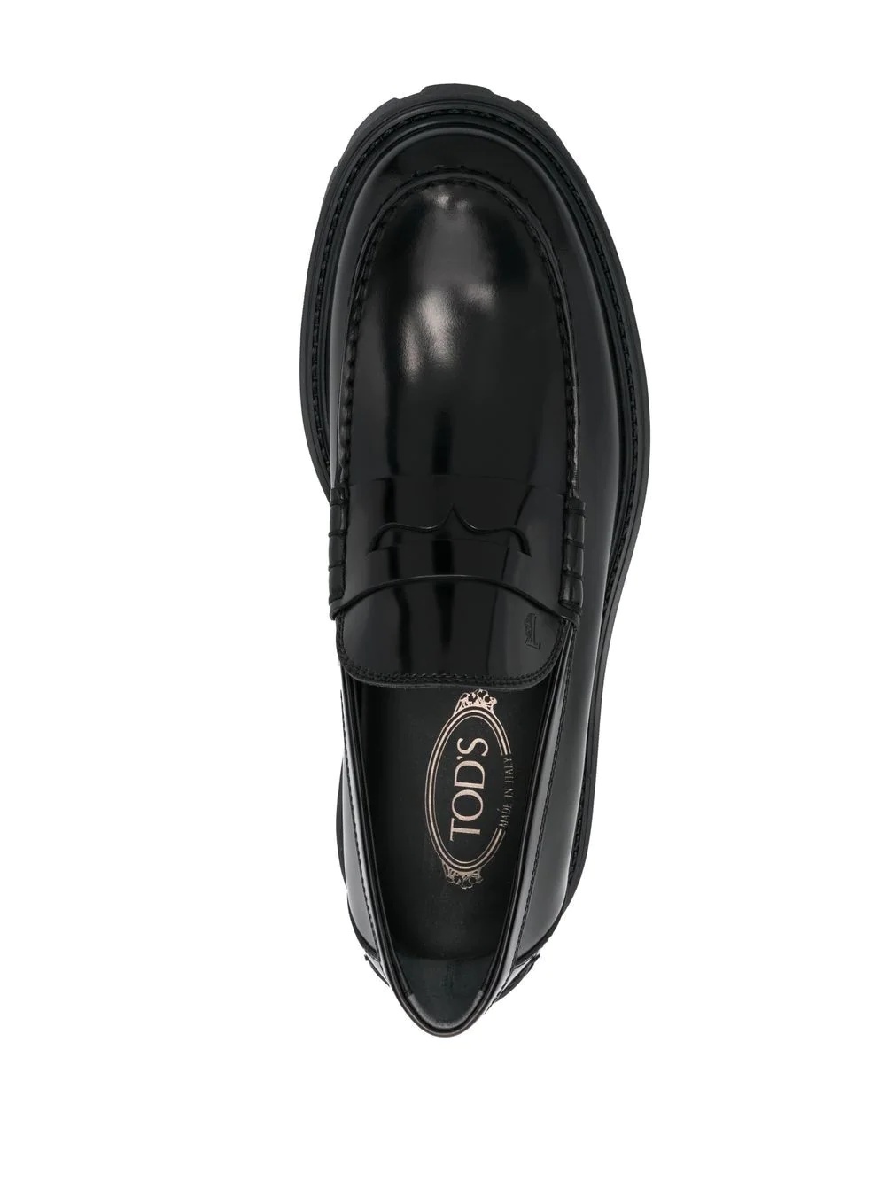 patent-leather loafers - 4