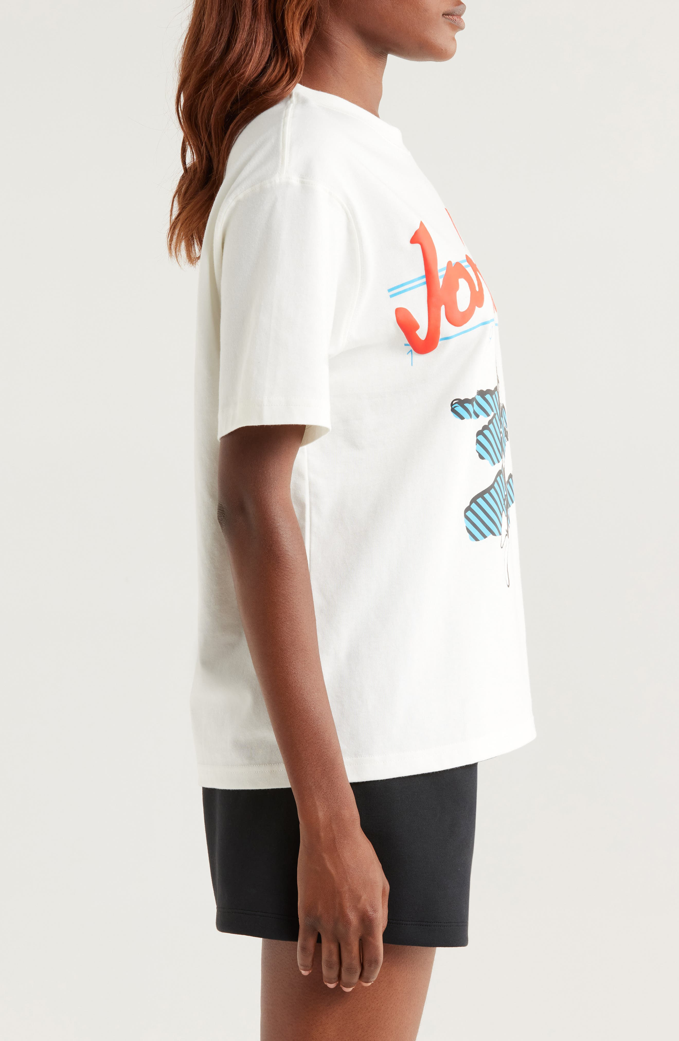 Jordan GFX MVP Graphic T-Shirt in Sail at Nordstrom - 3