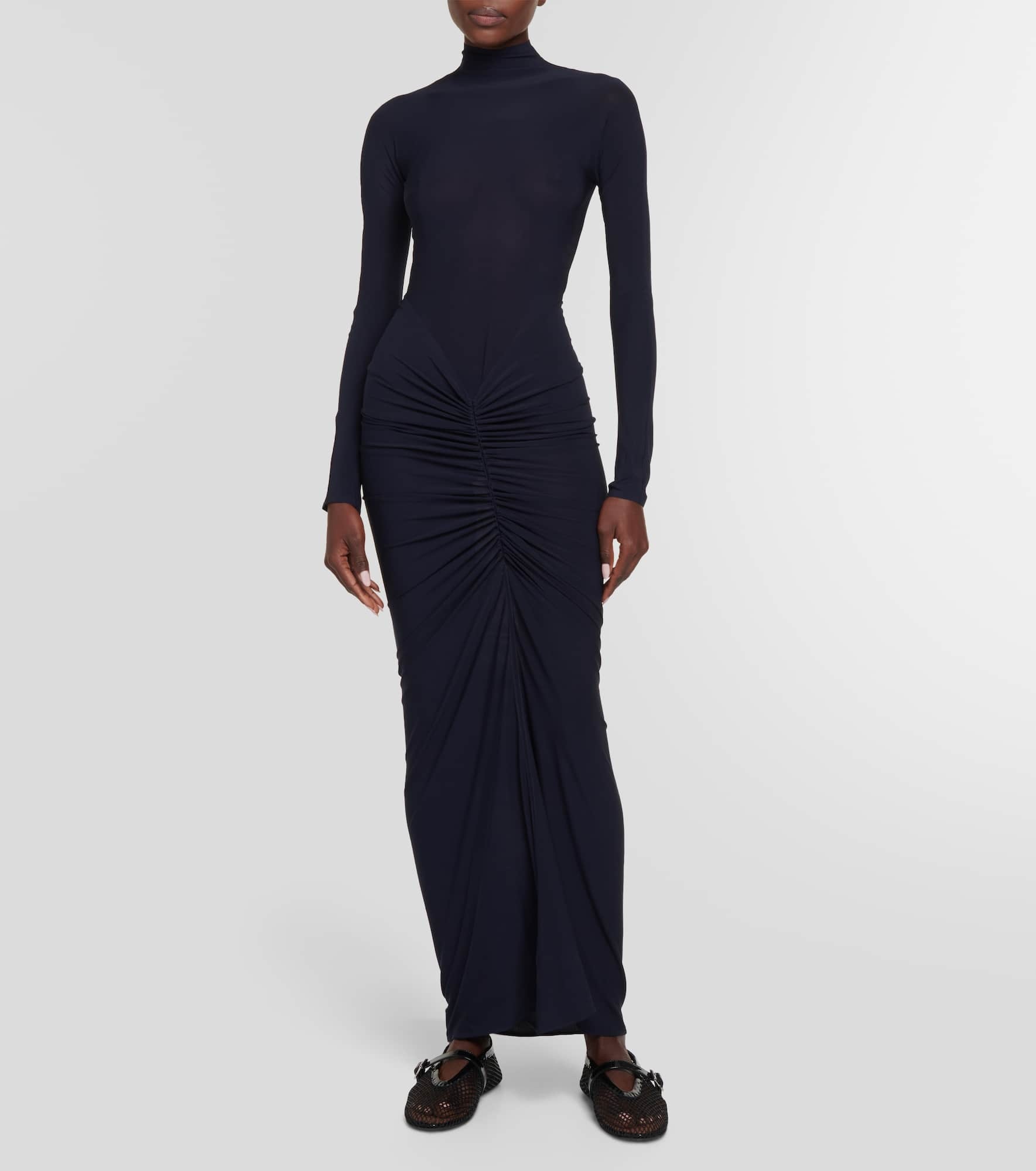 Ruched maxi dress - 2
