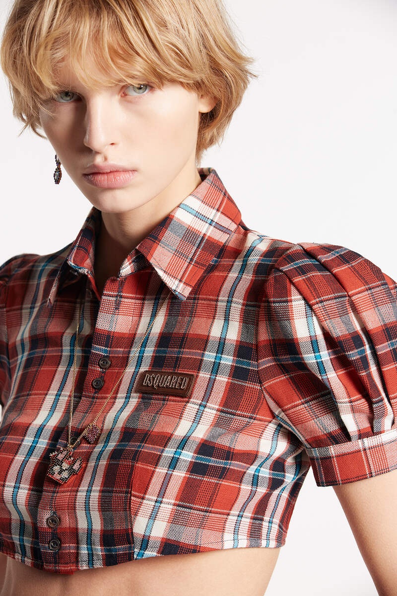 RUSTY CHECK MINI SHIRT - 3