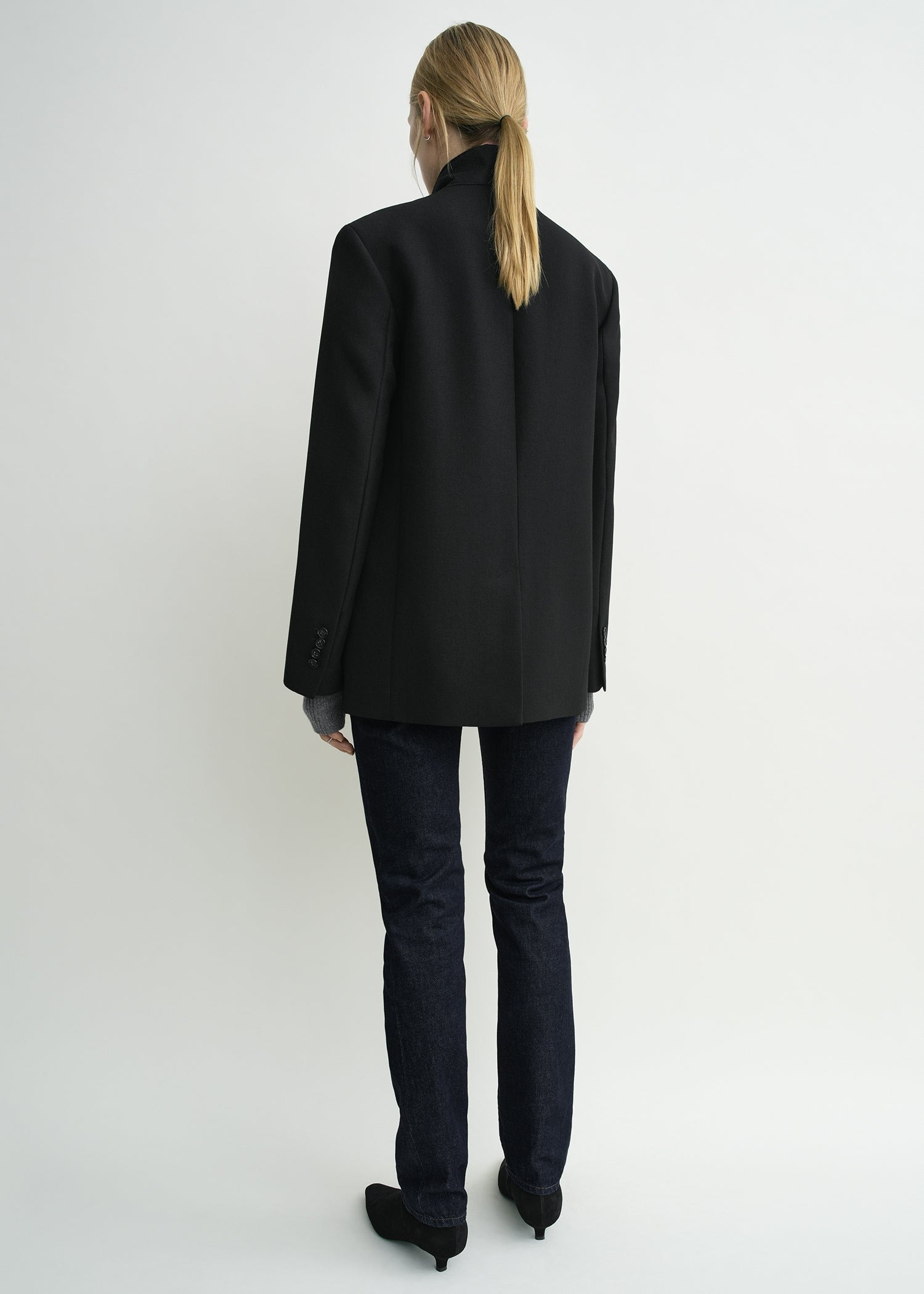 Tailored blazer black - 4