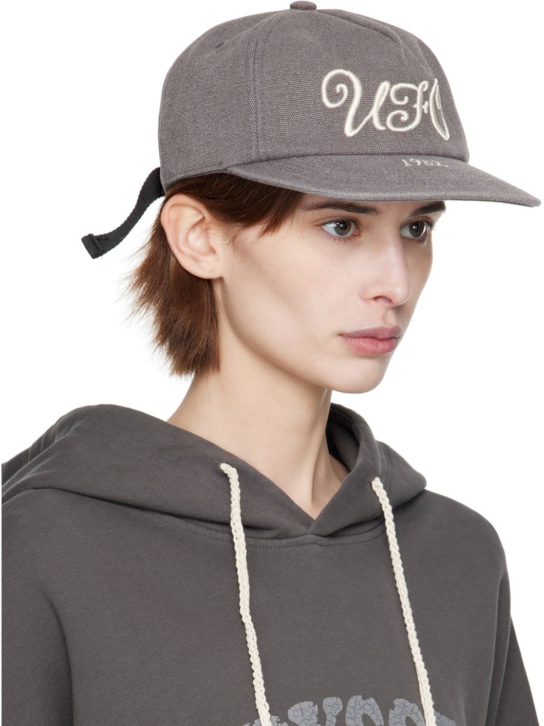 Gray 'UFO' Camp Cap - 2