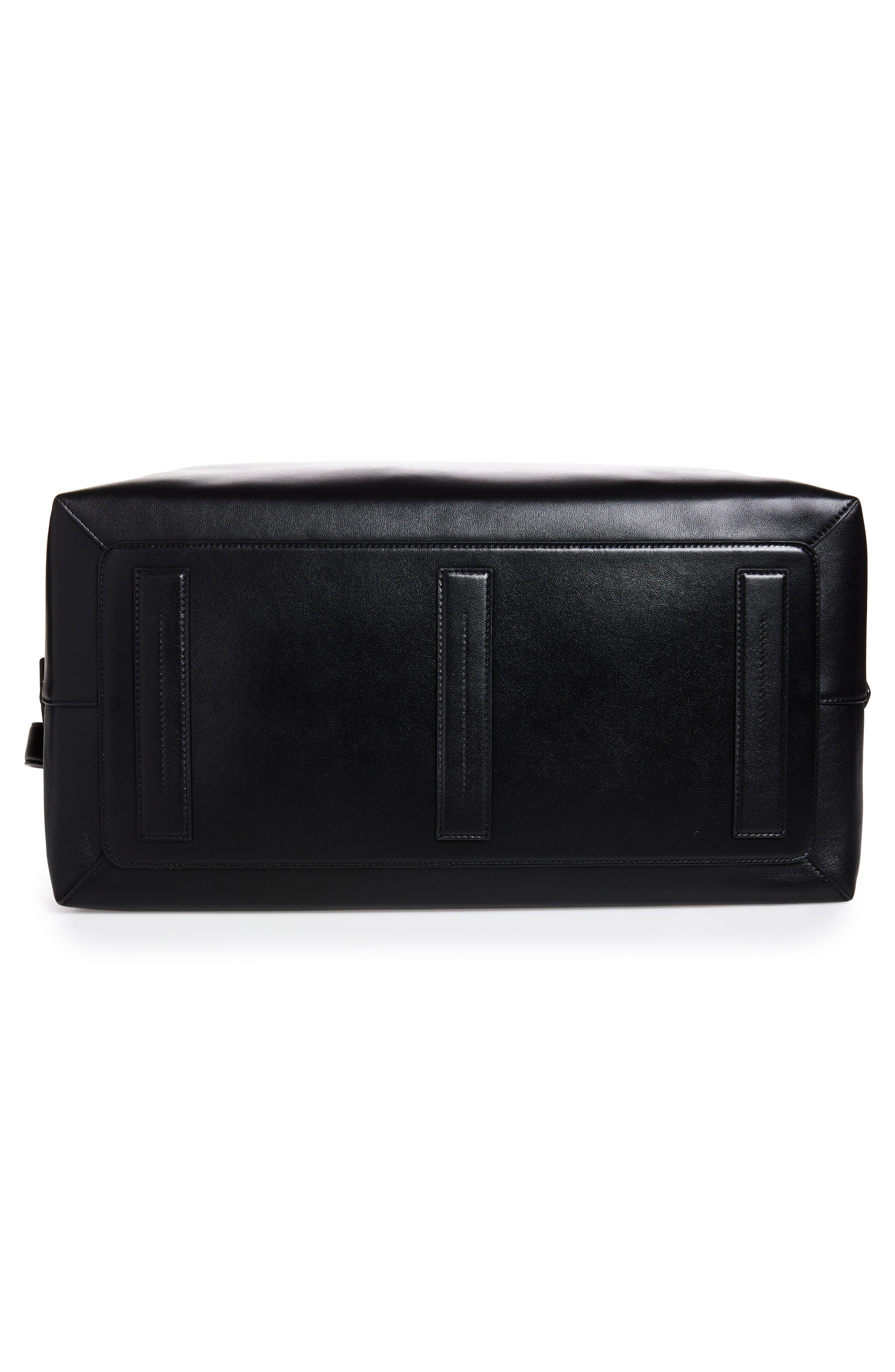 Dolce&Gabbana Roma Leather Duffle Bag in 80999 Nero at Nordstrom - 7