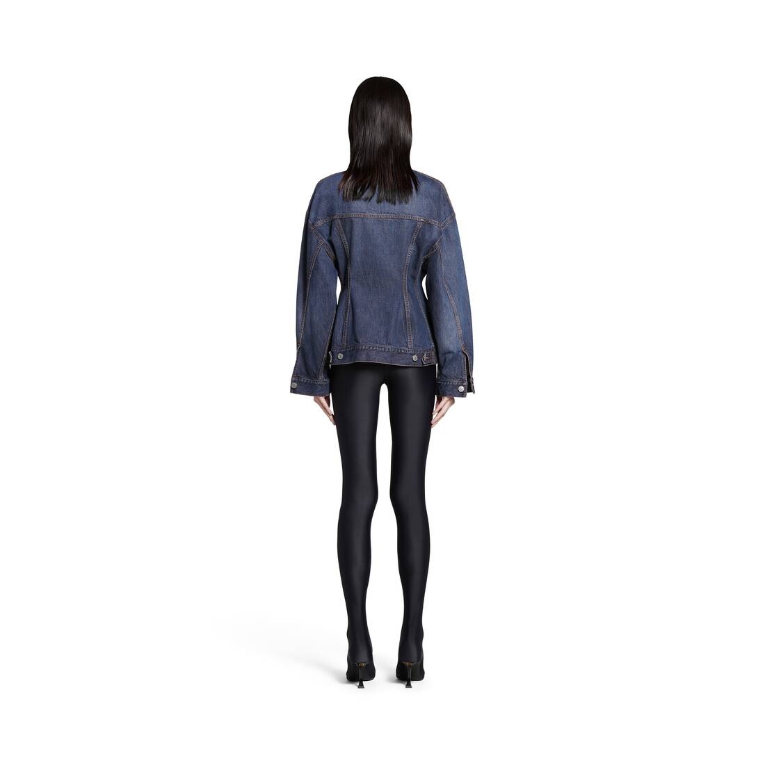 Women's Hourglass Jacket in Dark Blue - 4