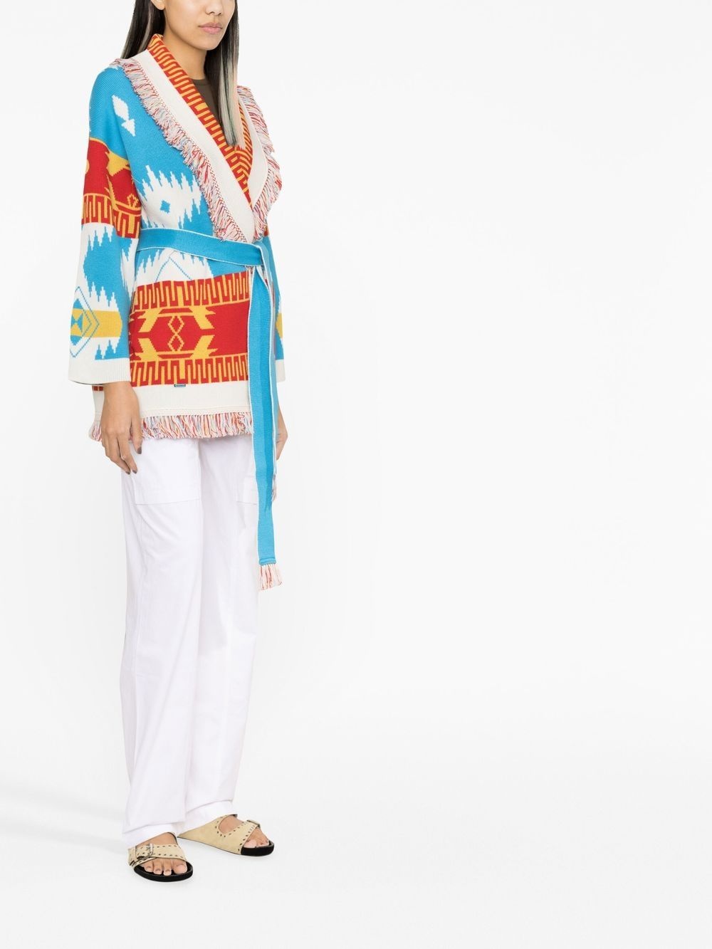 Icon jacquard-knit cardigan - 3