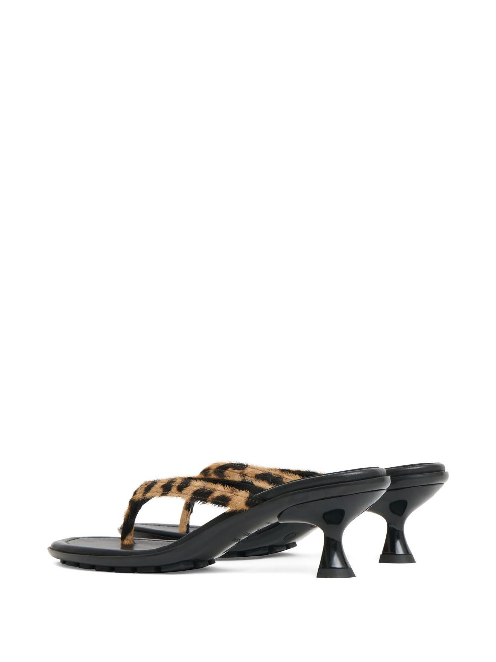50mm Mari leopard-print sandals - 3