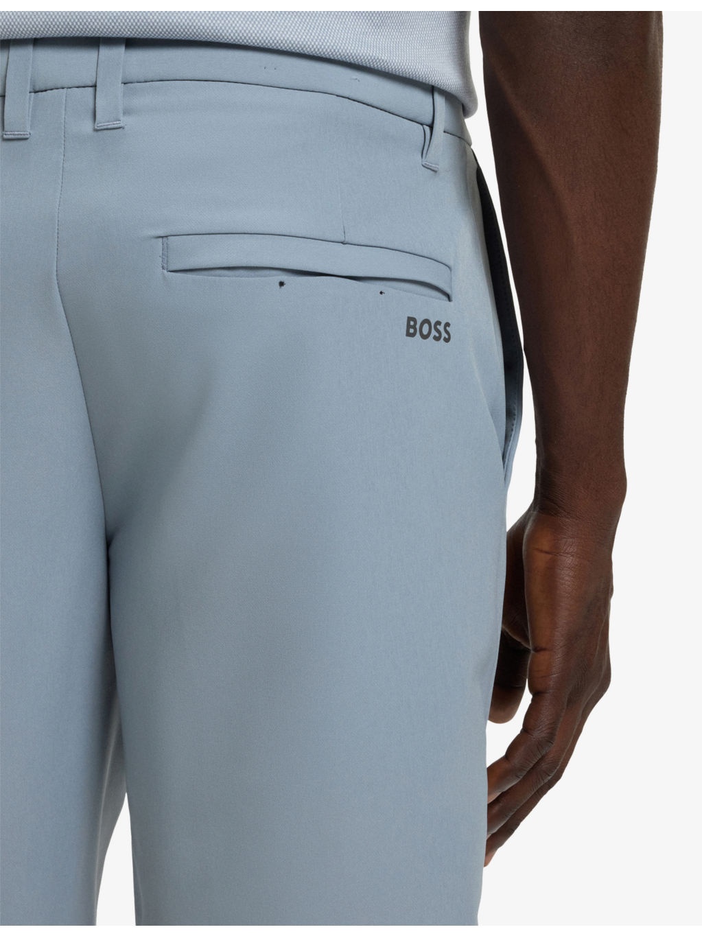 Elasticated-Waist Slim-Fit Stretch-Woven Shorts - 4