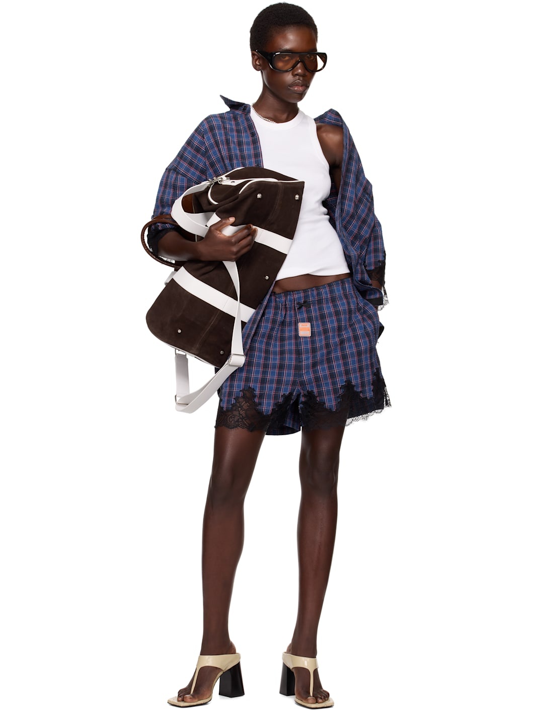 SSENSE Exclusive Navy French Knickers Shorts - 5