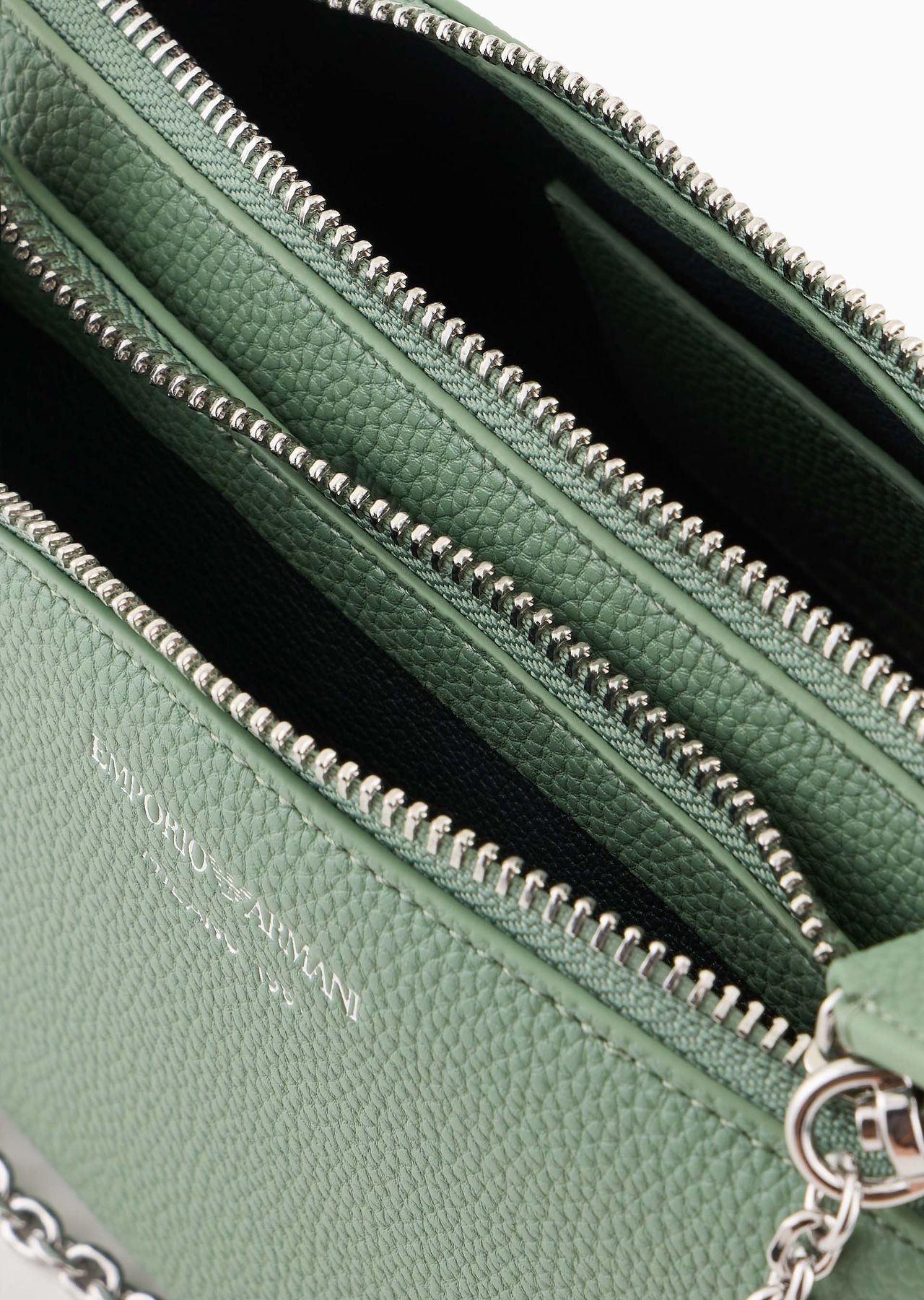 Deer-print double mini bag with shoulder strap - 6