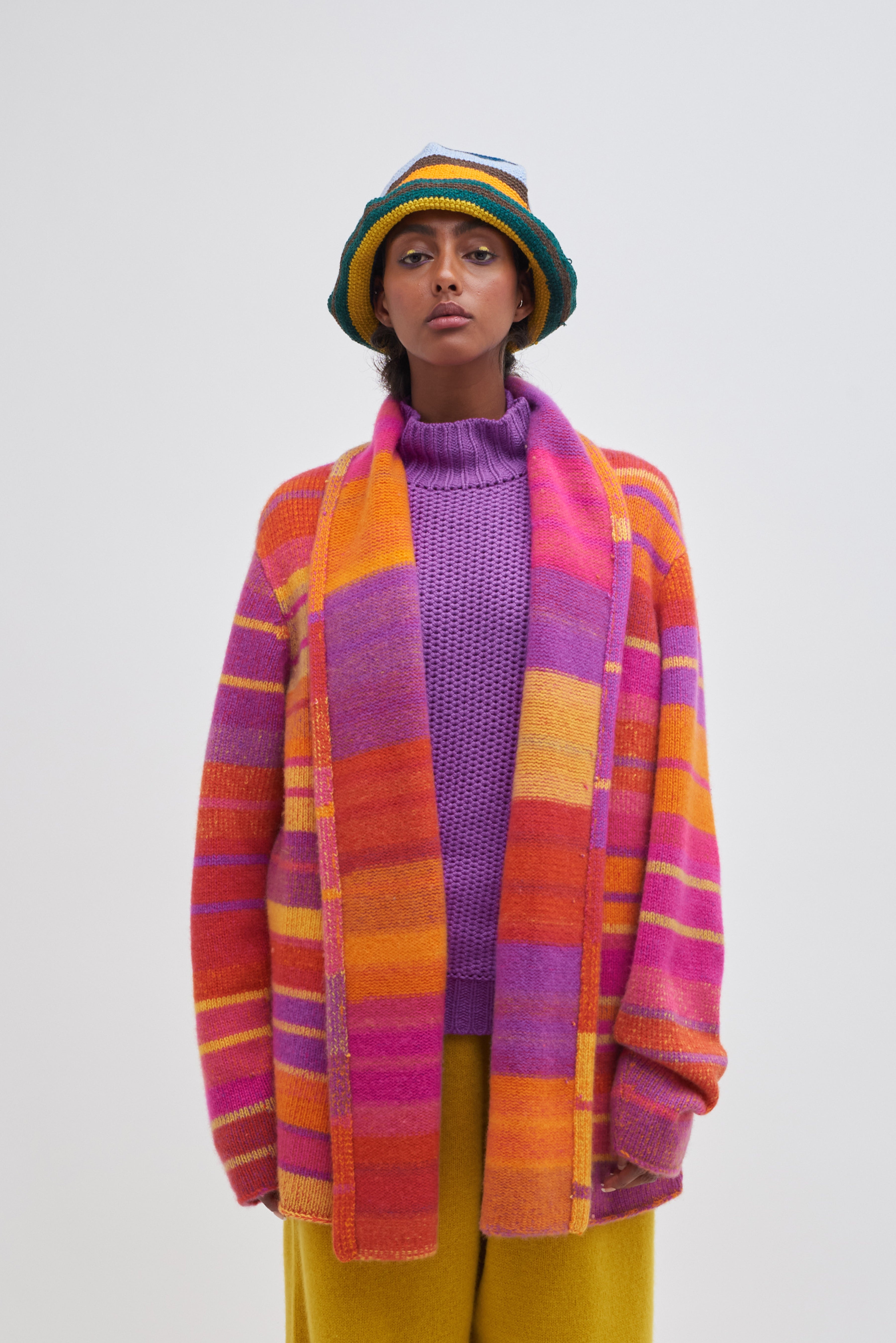 STRIPE ITALY SMOKING JACKET - 2