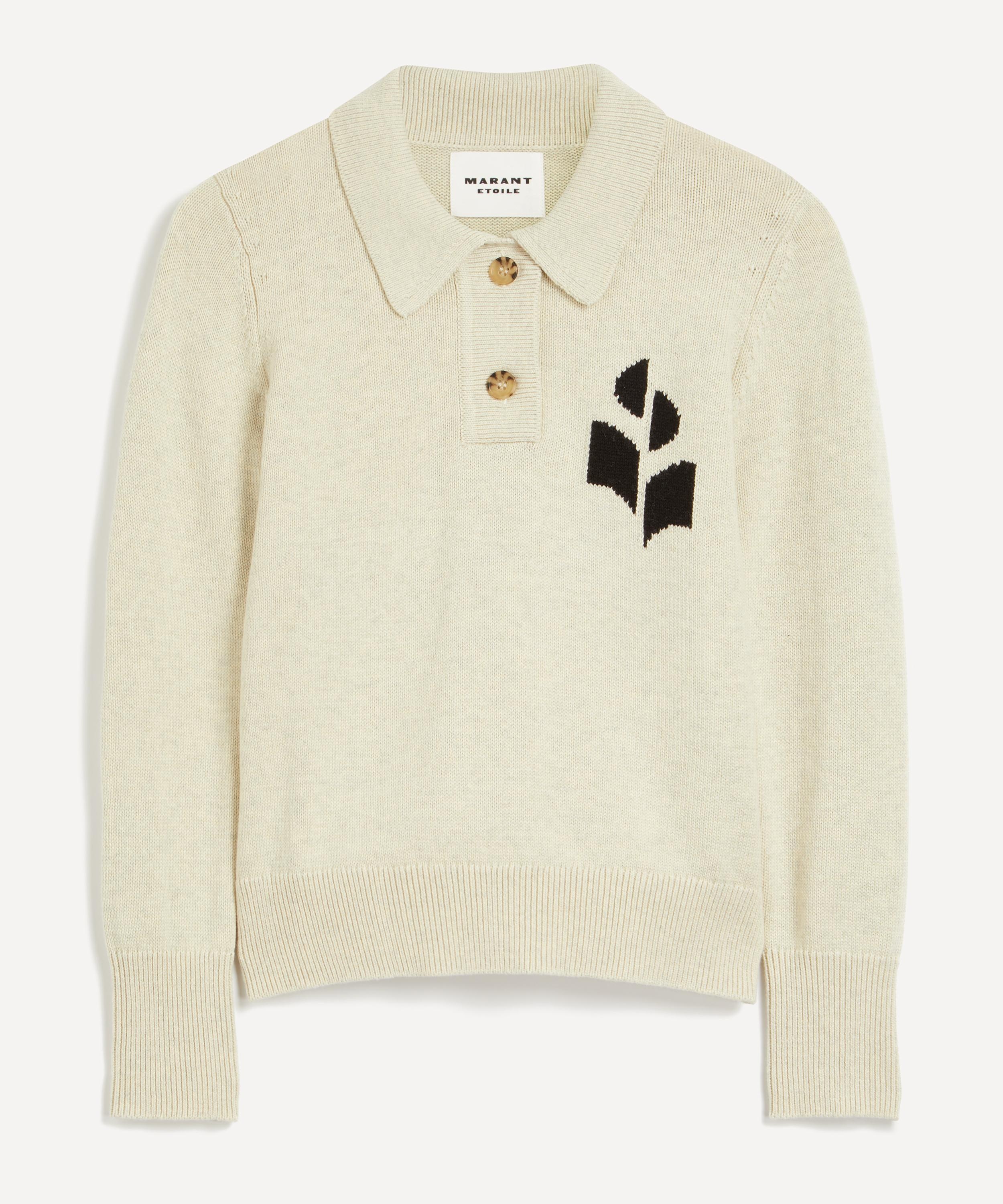 Nola Logo Collared Jumper - 1