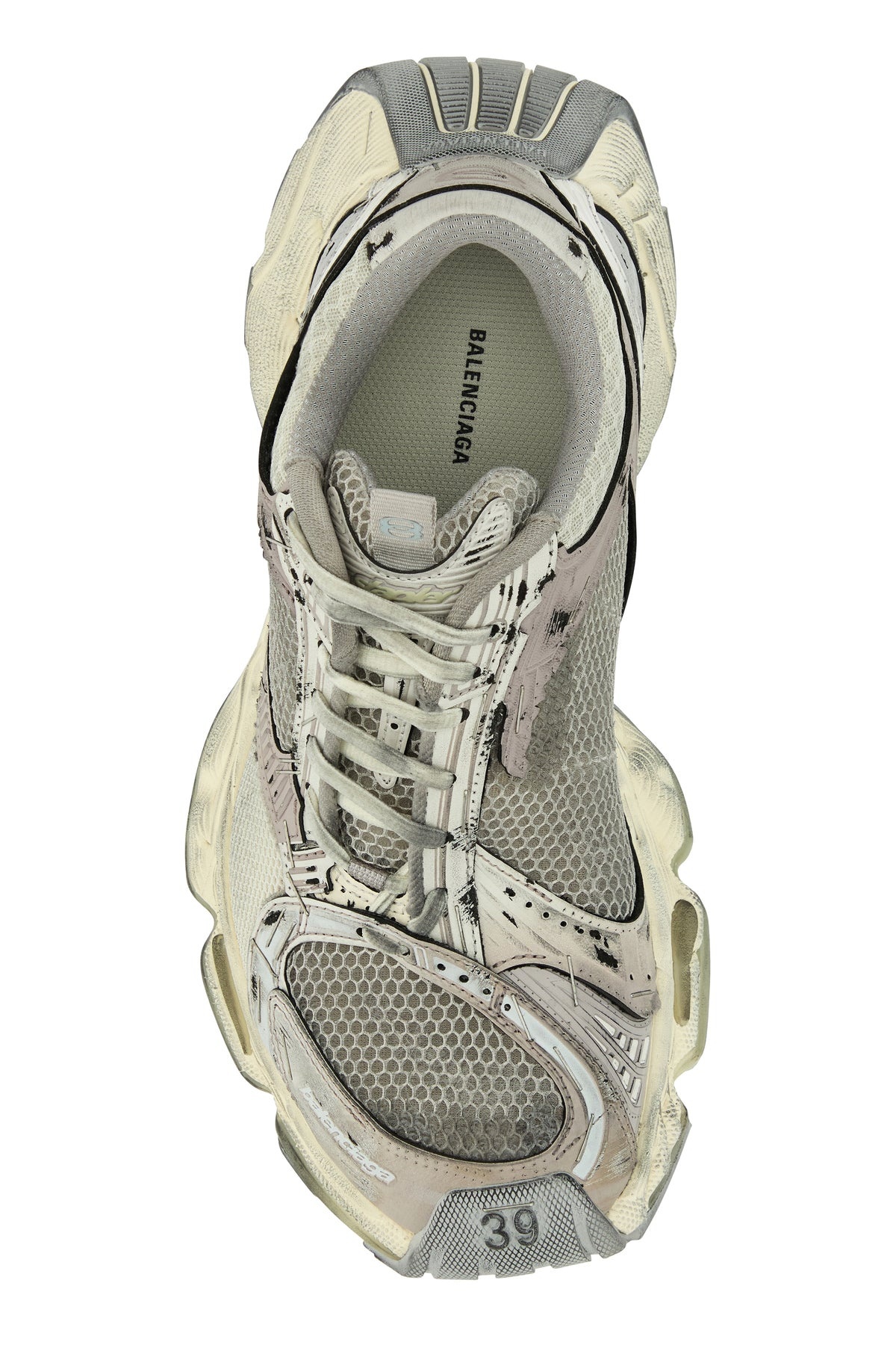 Multicolor synthetic leather and mesh Stapler sneakers - 4