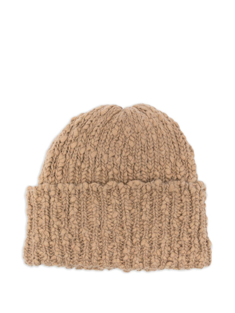 ribbed-knit beanie 1