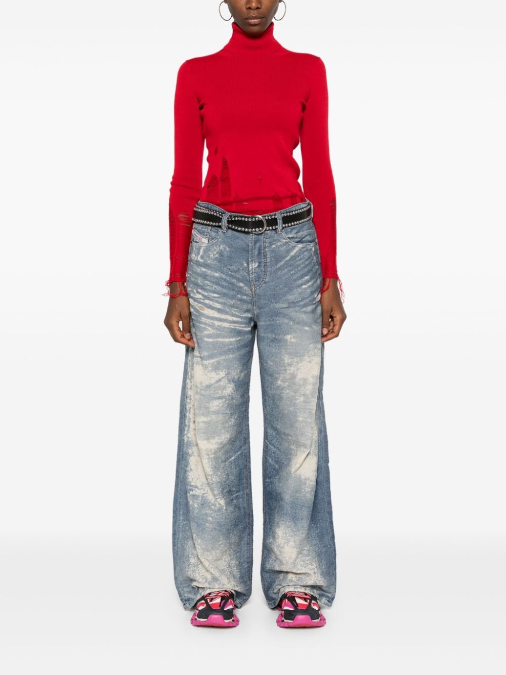 distressed sweater - 2
