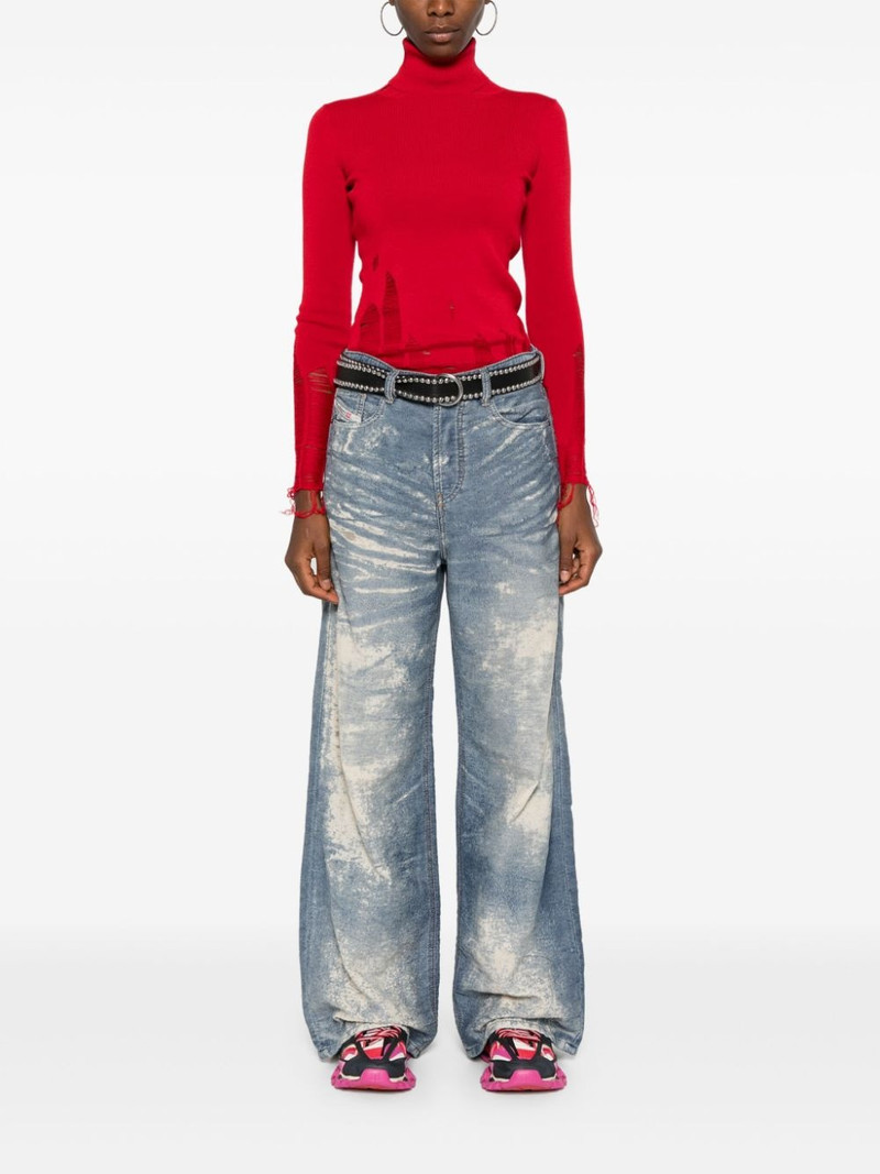 MM6 Maison Margiela distressed sweater outlook