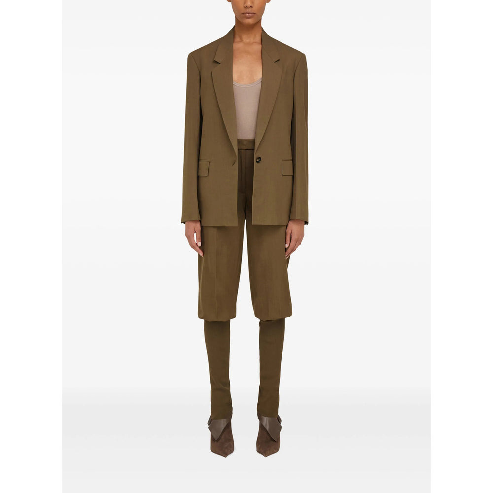 Ferragamo Brown Jackets - Blazers Women - 6
