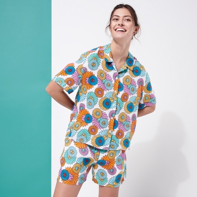 Women Linen Shirt Marguerites - 6