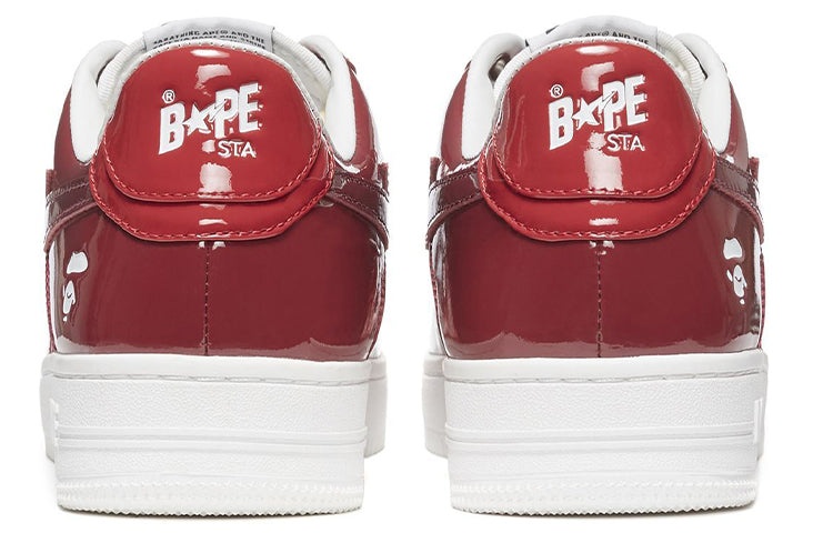 A Bathing Ape Bape Sta 'Burgundy Red Orange' 1H20-191-046-RED - 3