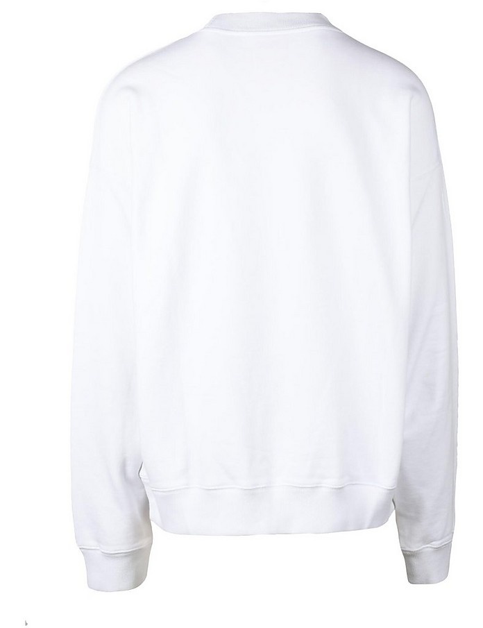 Men's White Sweatshirt - 2