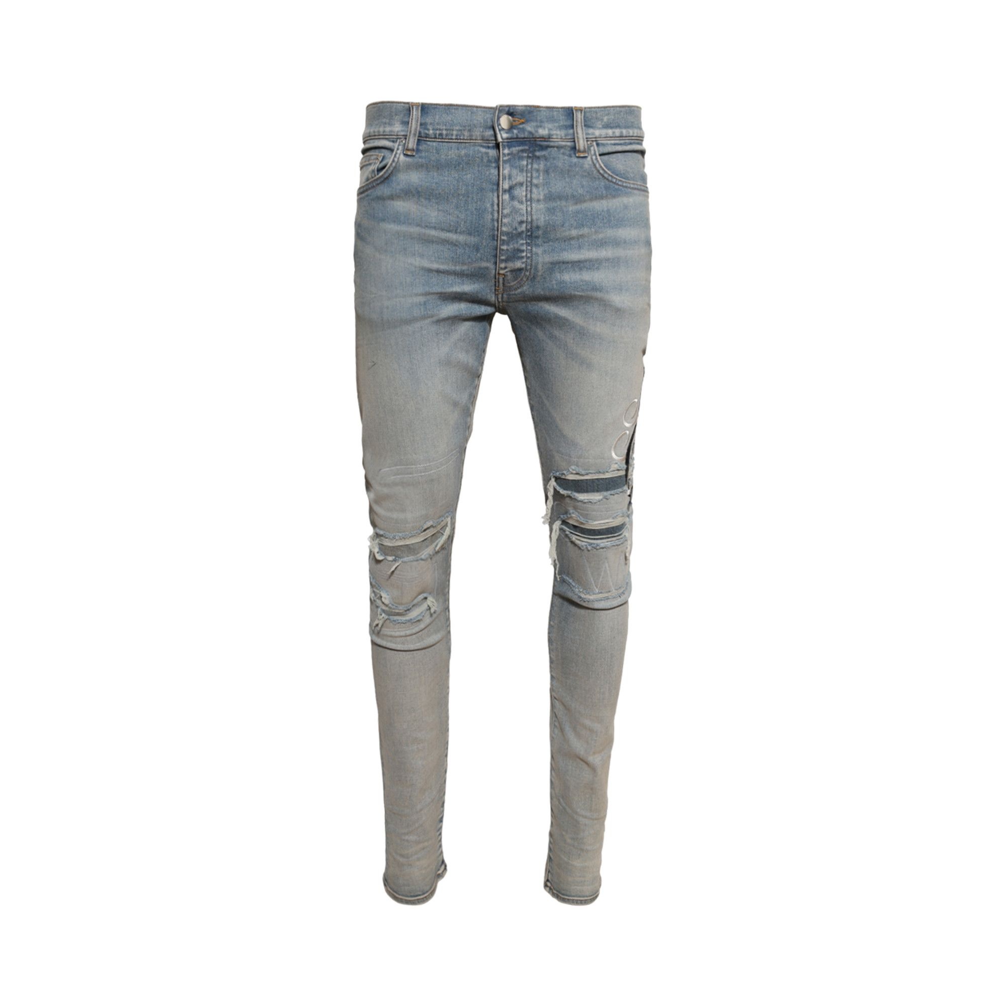 Amiri MA Music Note Skinny Jean 'Antique Indigo' - 1