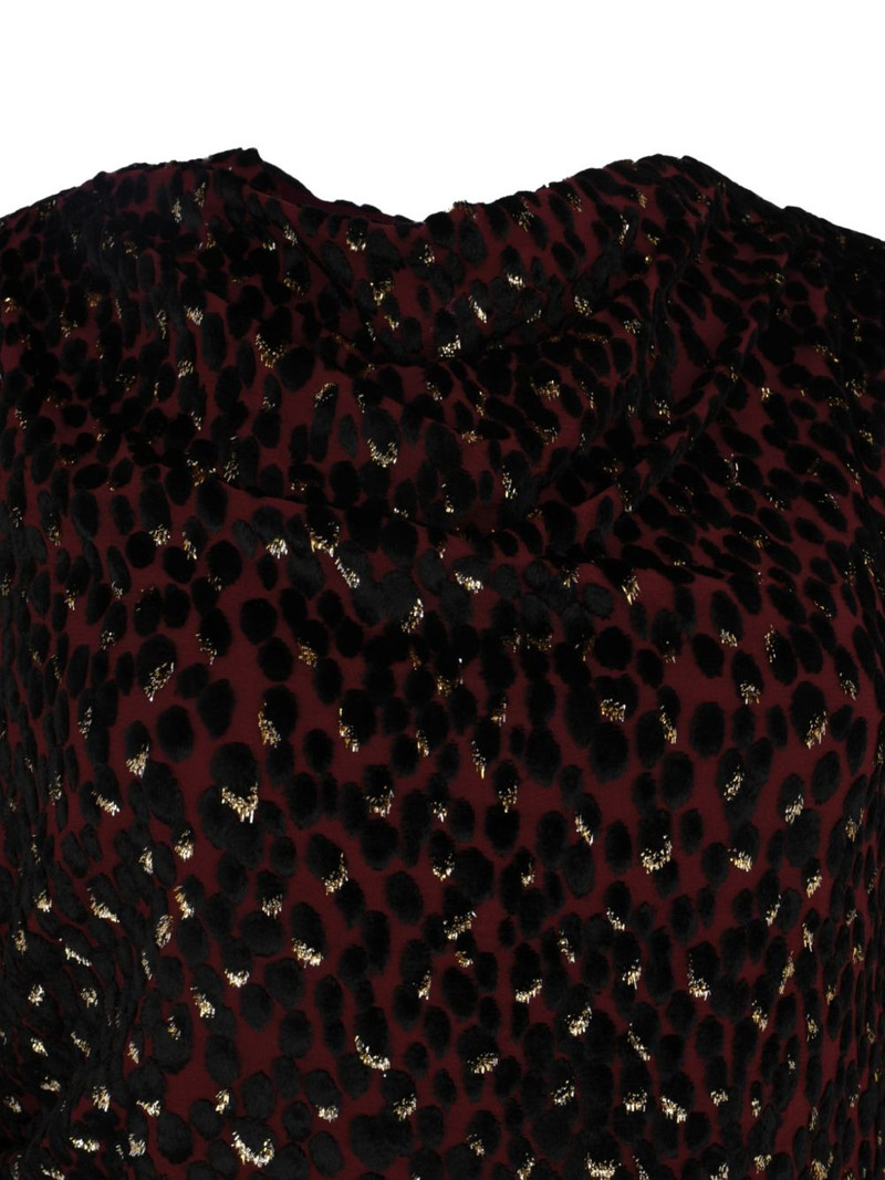 Ashby draped midi dress 4