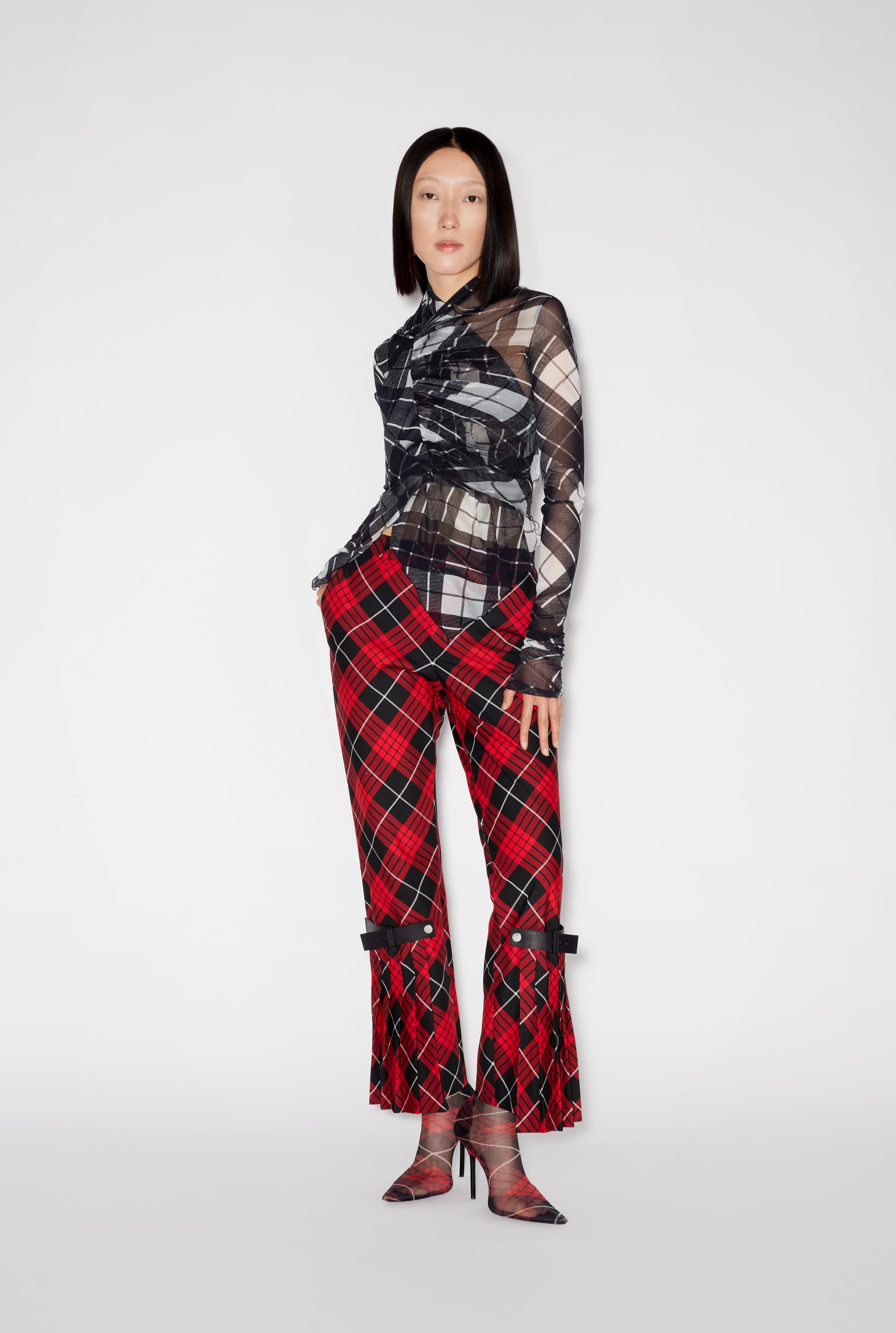 THE BLACK TARTAN TOP - 2