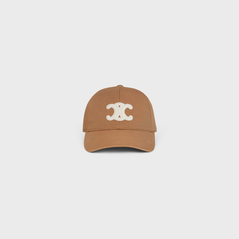CELINE triomphe baseball cap in cotton outlook