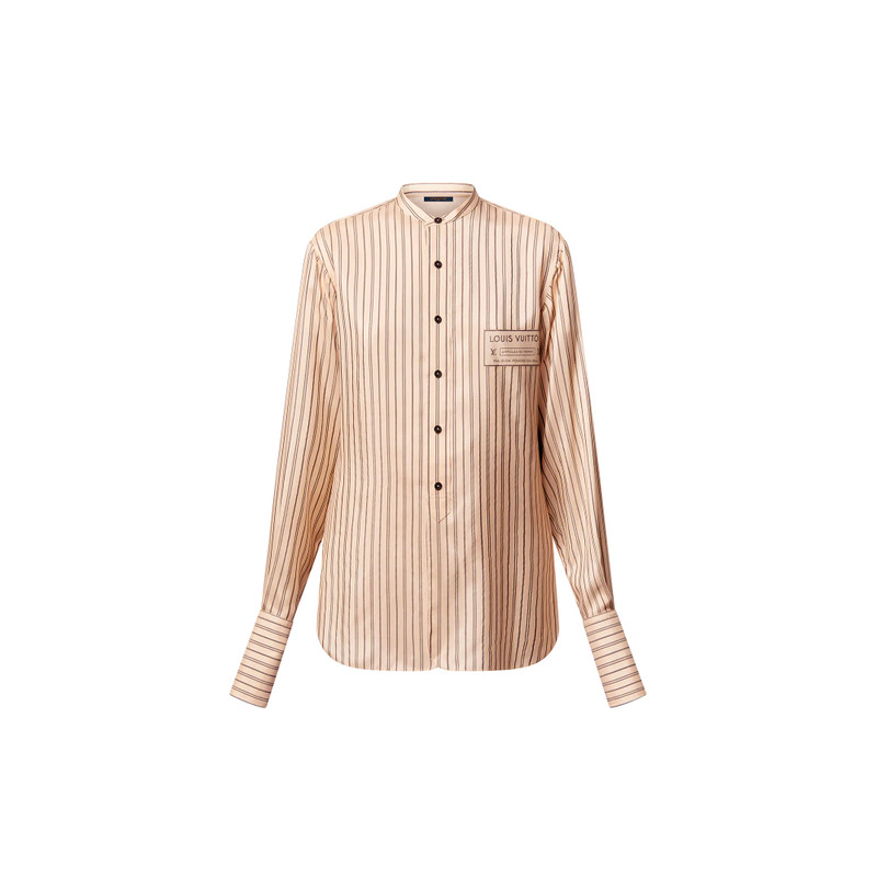 Collarless Neverfull Stripes Shirt 1