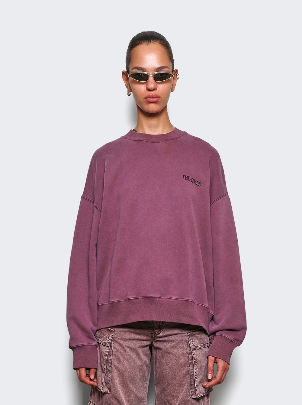 Sweatshirt Faded Mauve - 3