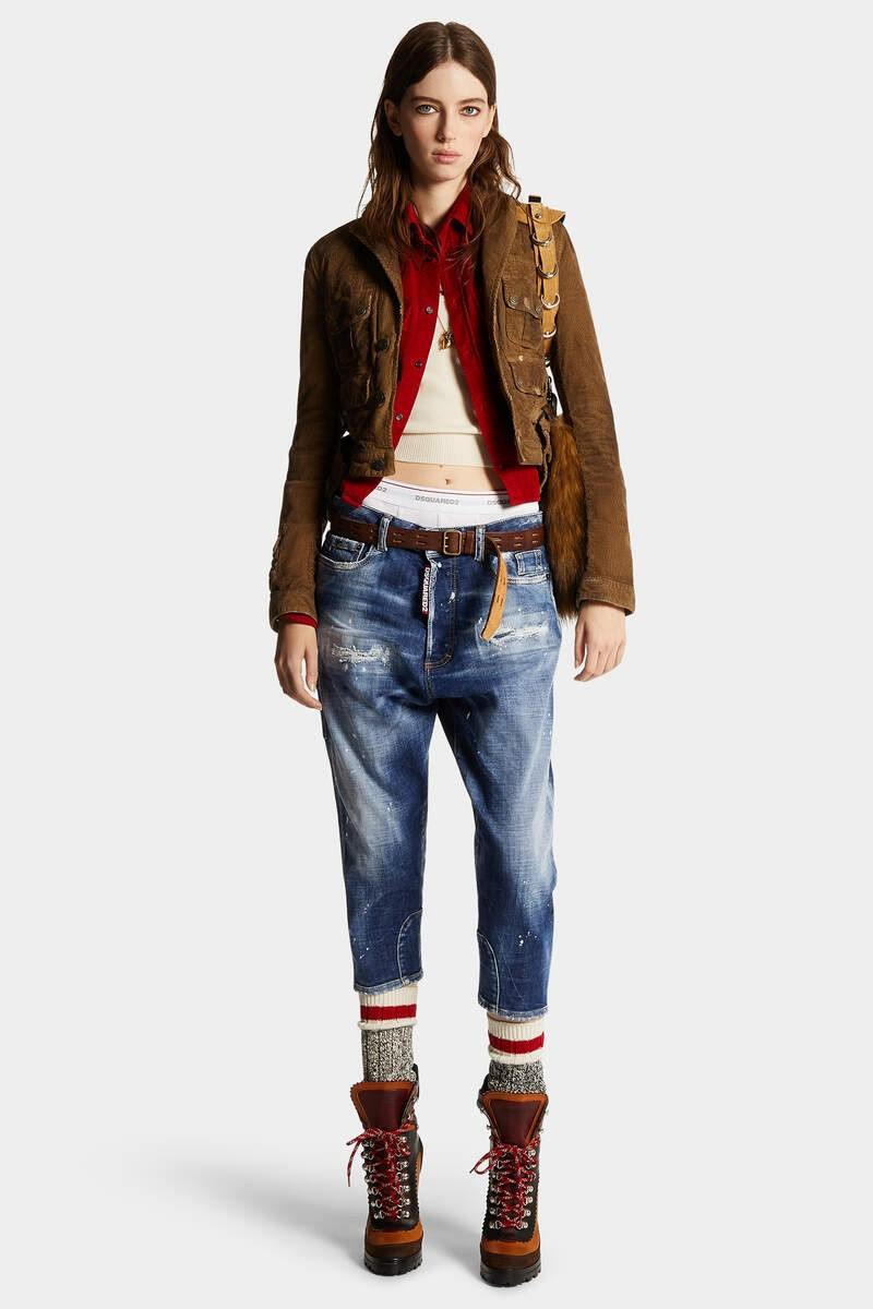 MEDIUM HERITAGE RAMMENDO WASH BABY CARPENTER JEANS 6