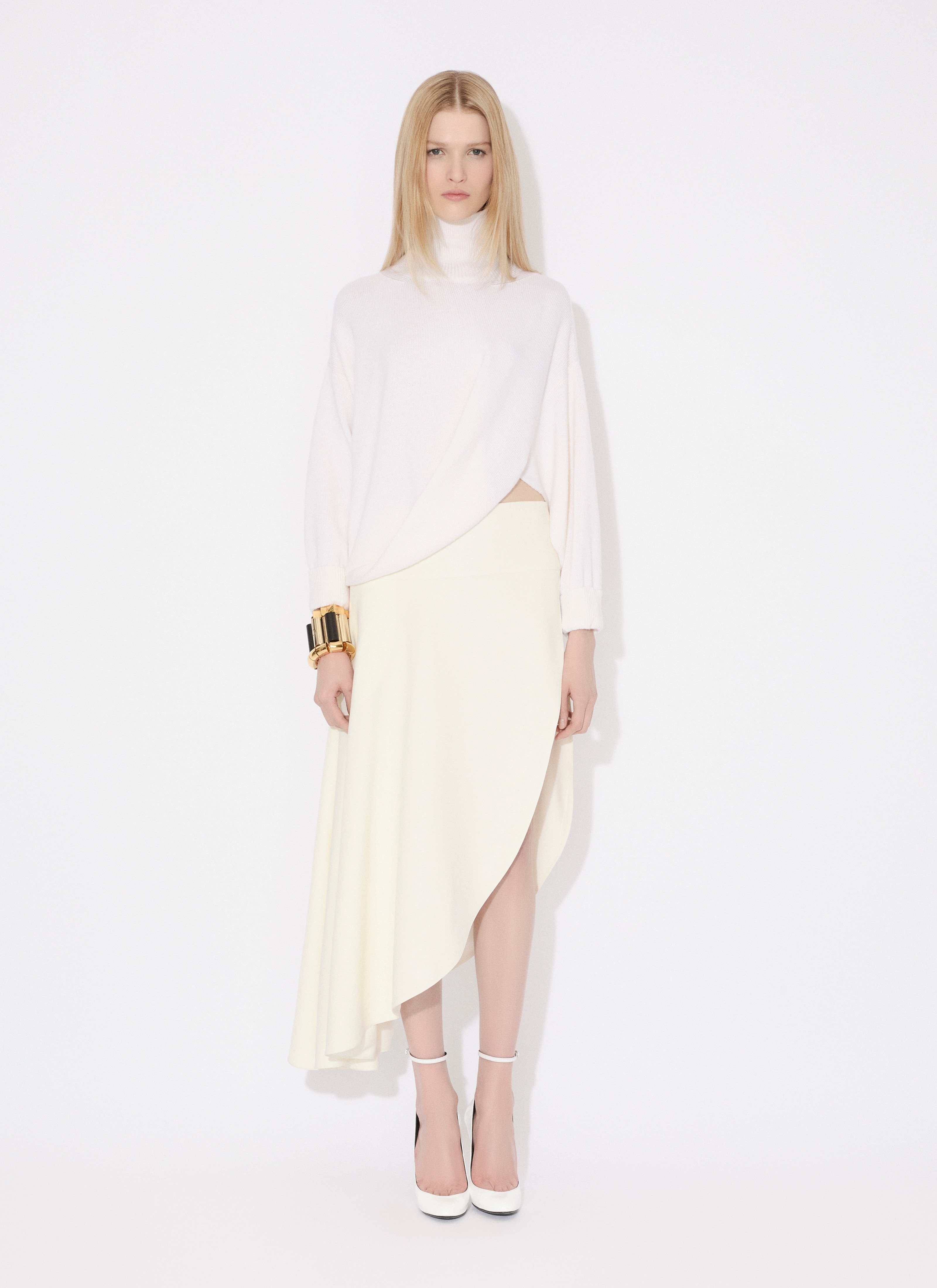 ASYMMETRICAL KNIT JUMPER - 2
