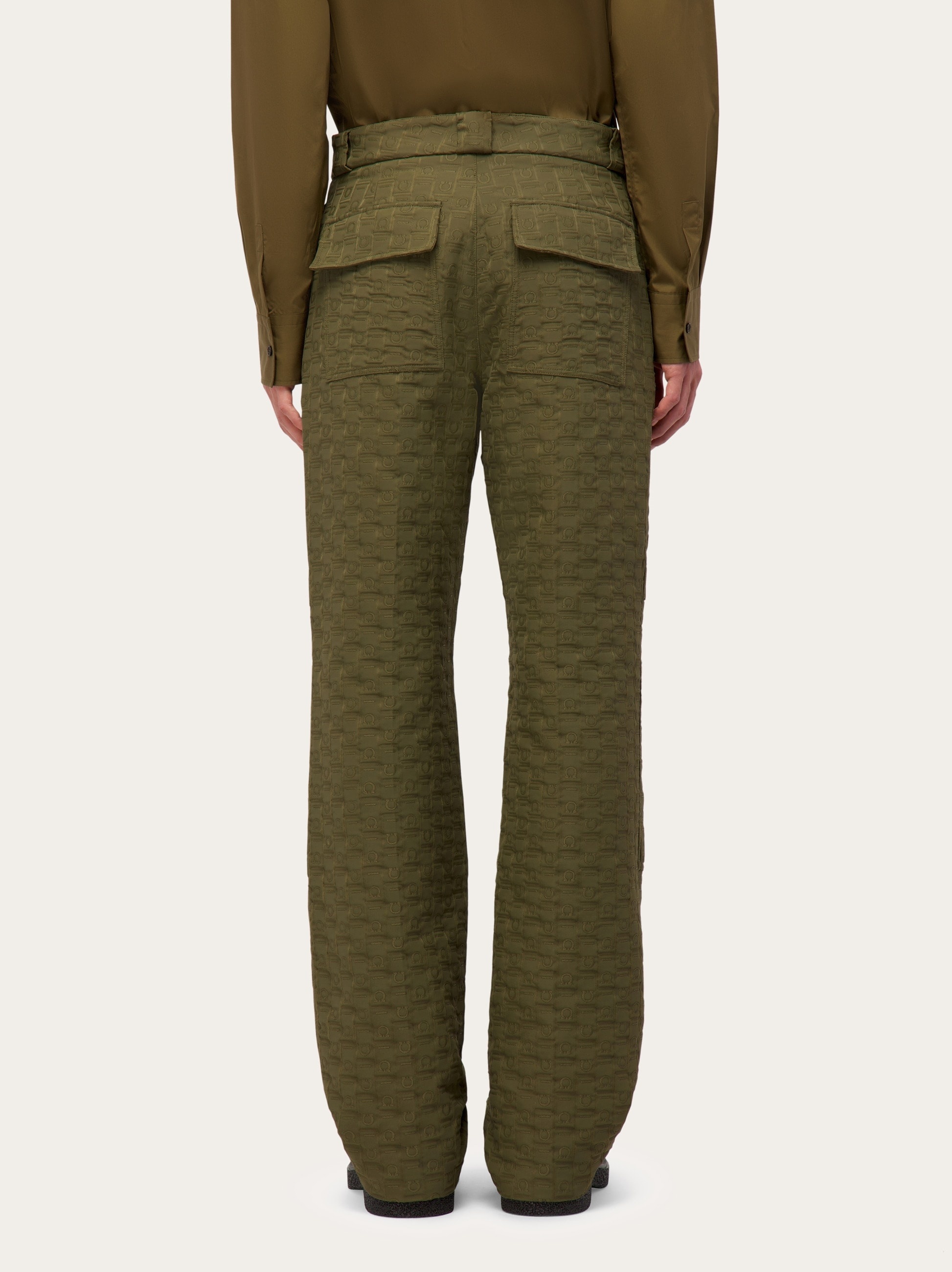 Ferragamo Monogram trouser - 4