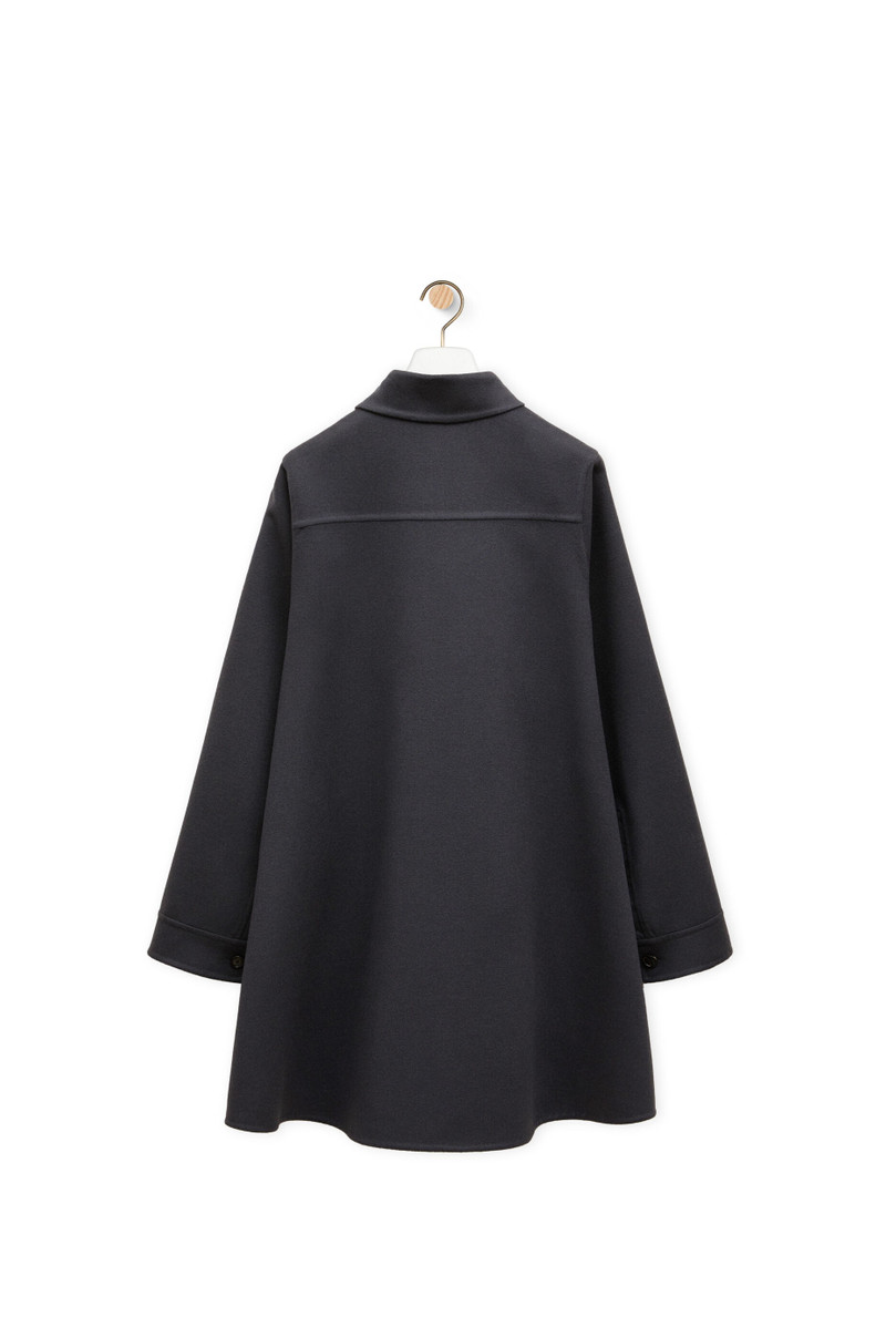Loewe Trapeze coat in wool and cashmere outlook