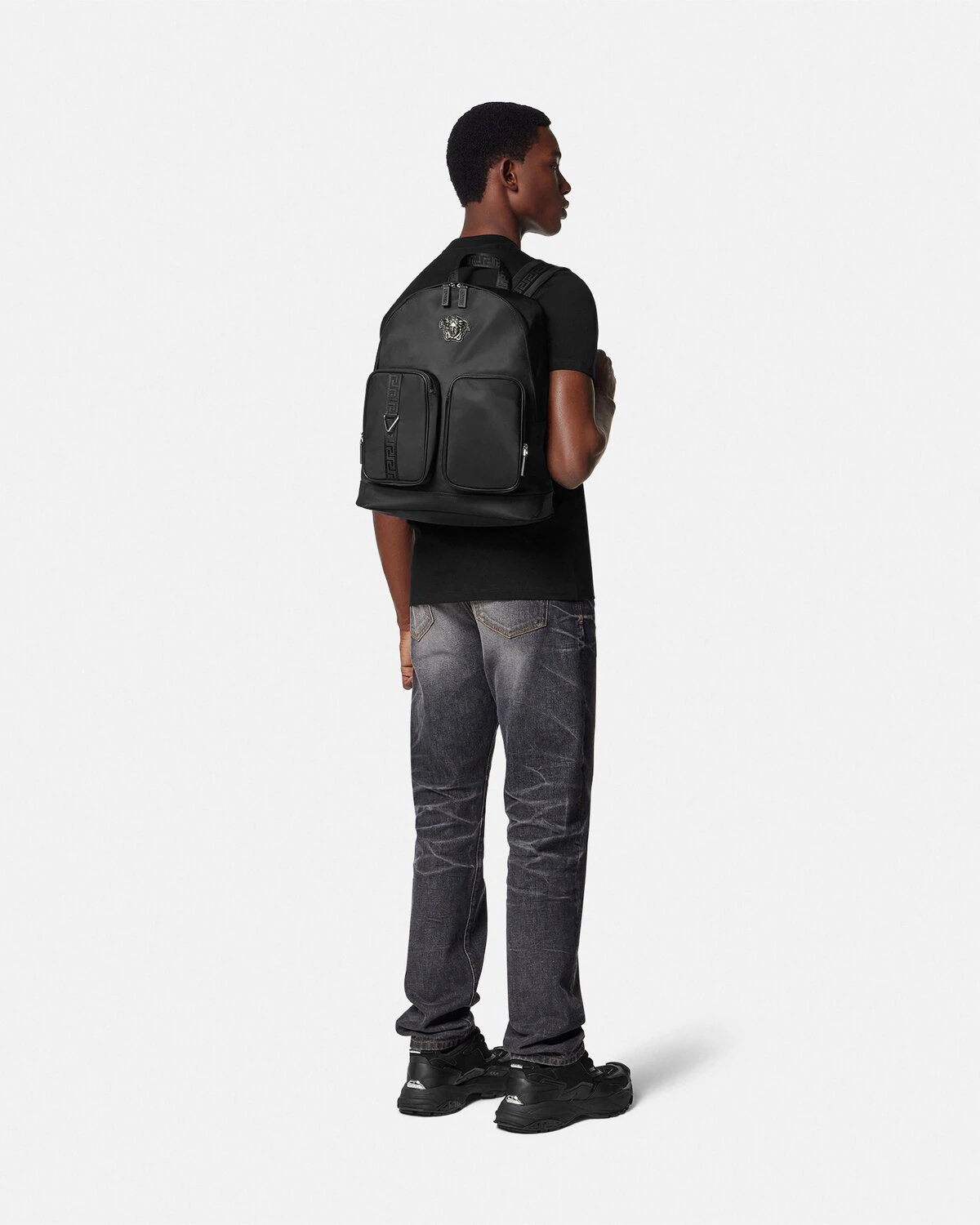 La Medusa Nylon Backpack - 4