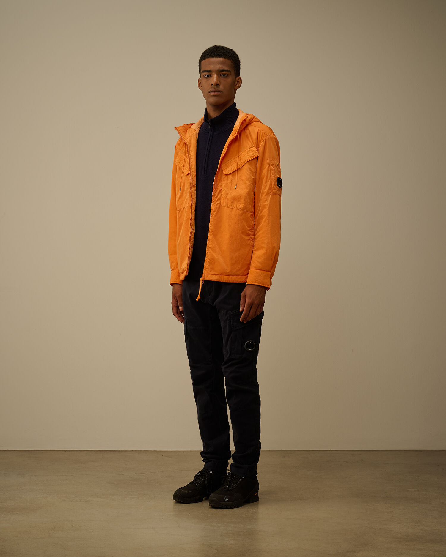 Chrome-R Hooded Zipped Overshirt - 2