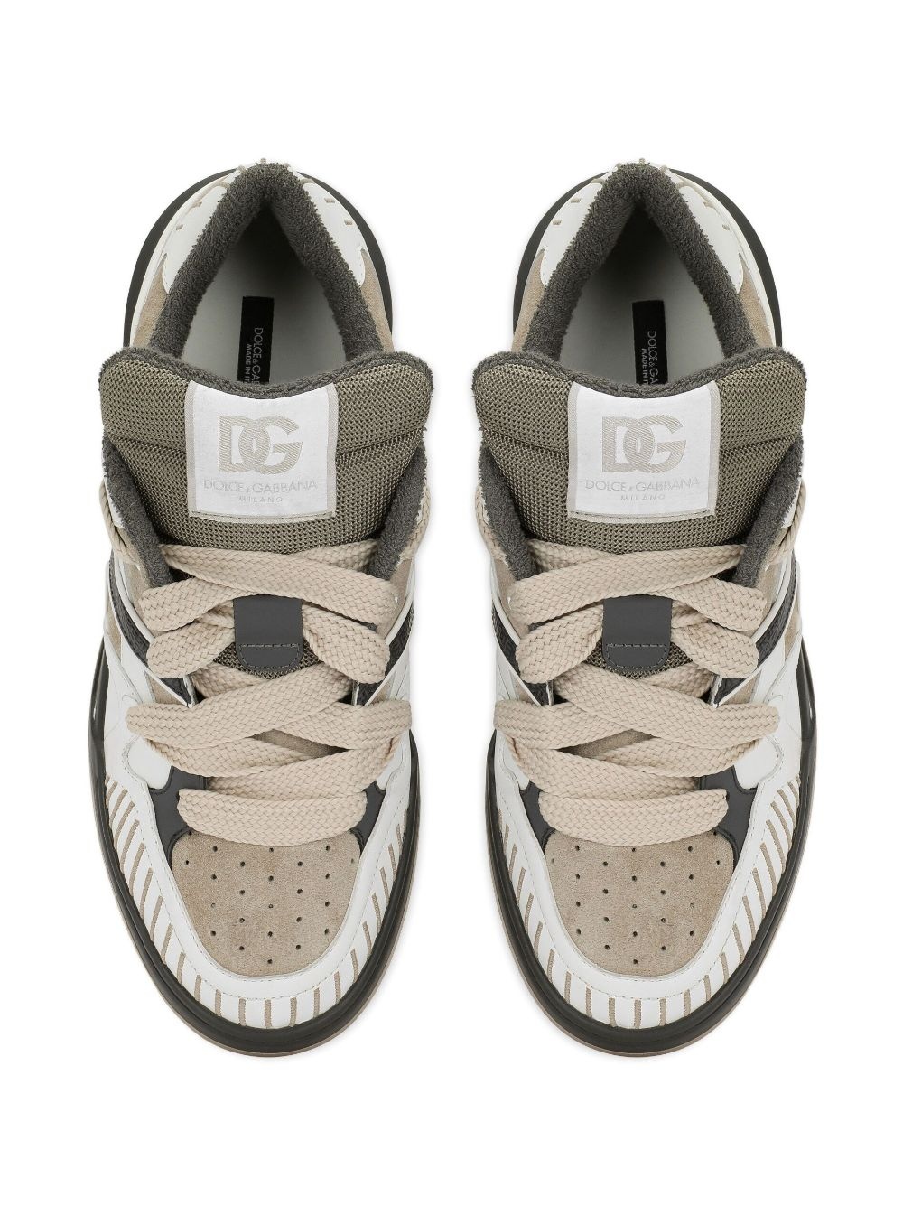 New Roma panelled sneakers - 4