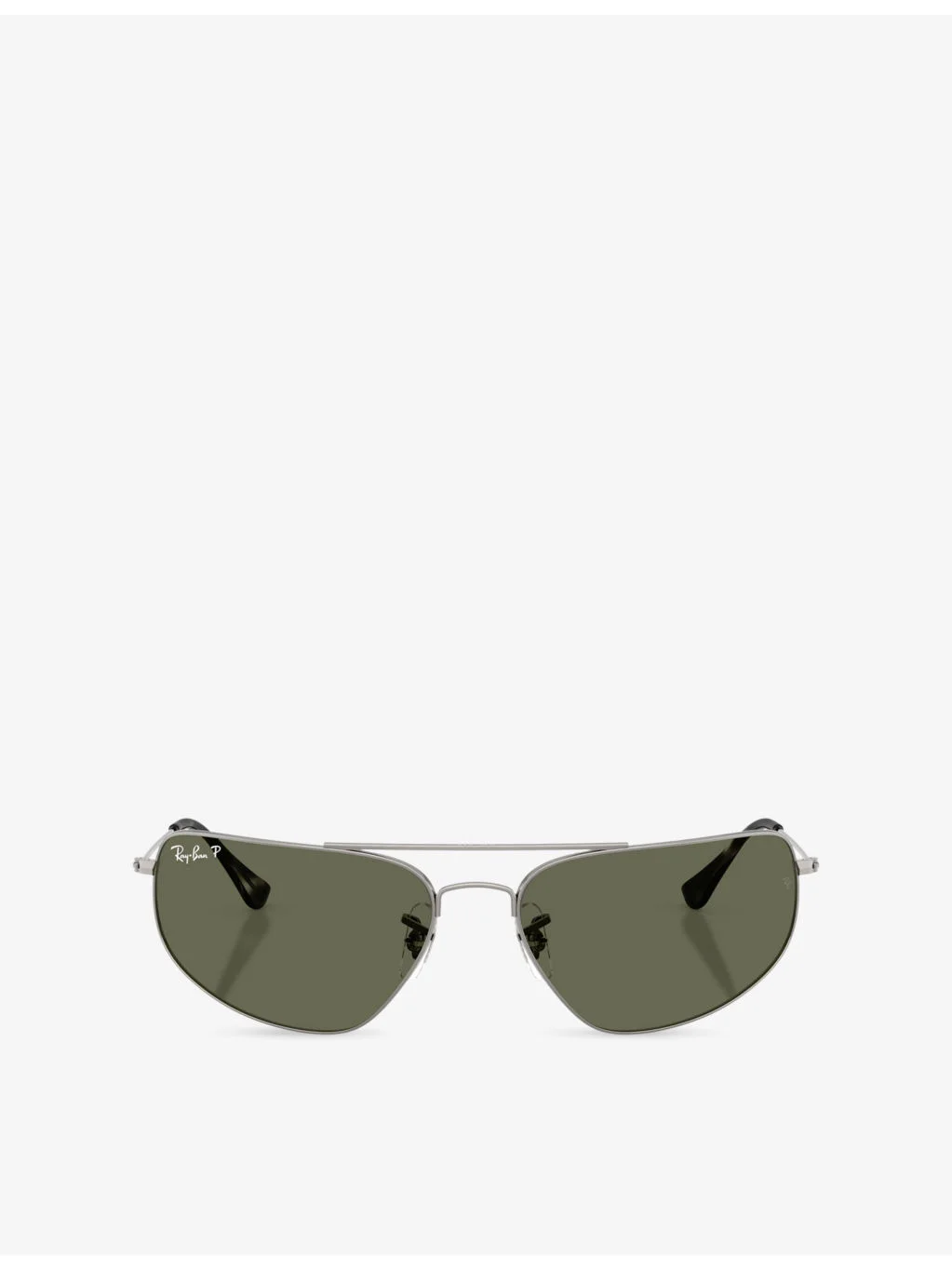 RB3780 Rectangle-Frame Metal Sunglasses - 1