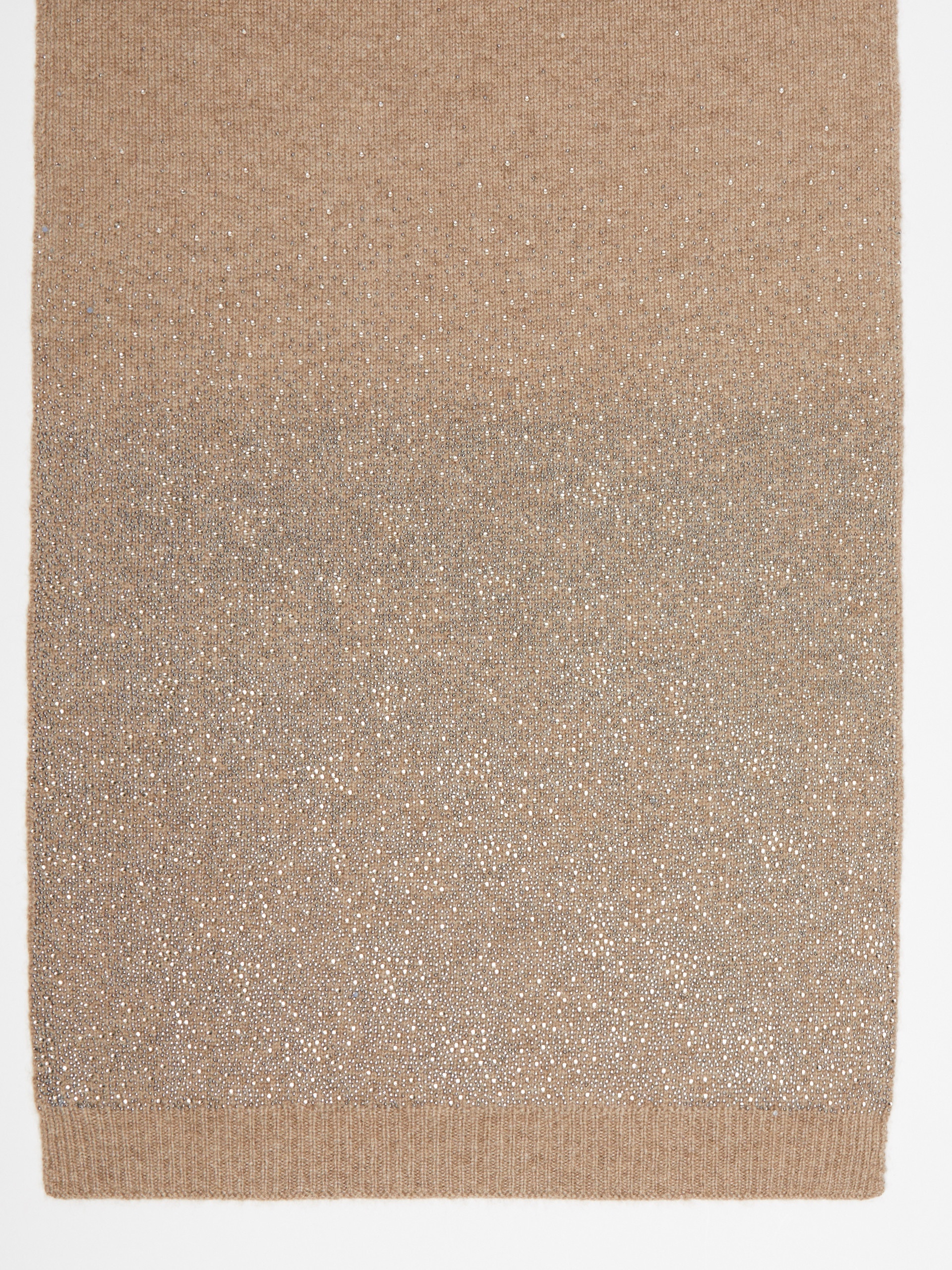 BARI Cashmere and rhinestone scarf - 1