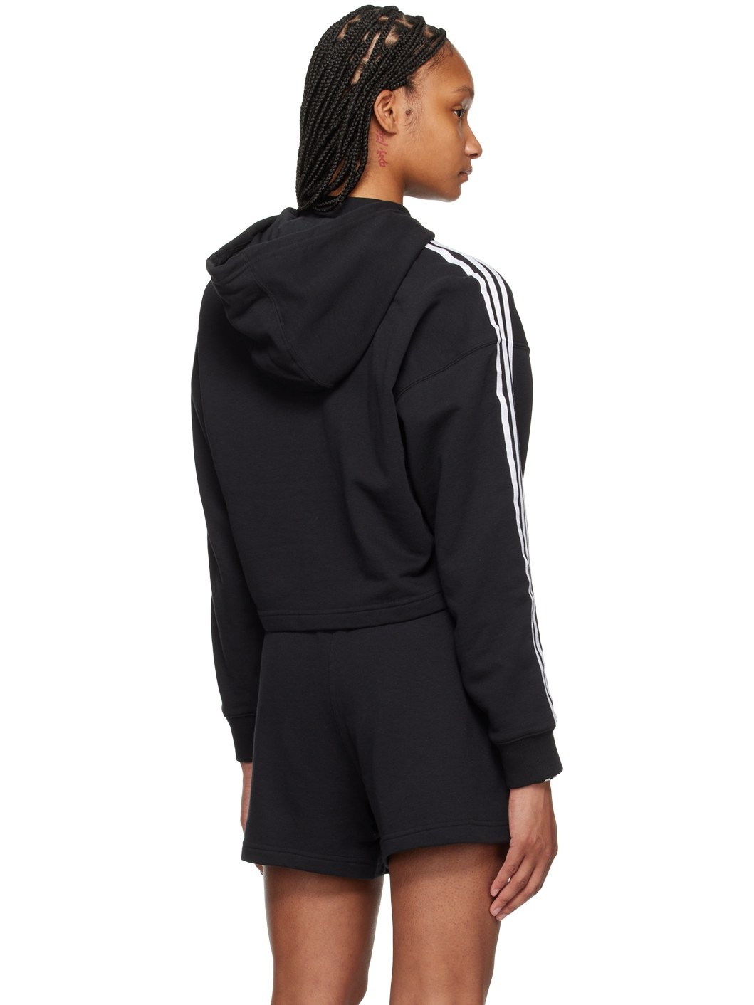 Black Adicolor 3-Stripes Hoodie - 3