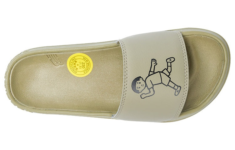 New Balance (WMNS) New Balance x Noritake Green B Wide Slippers SWF200NO outlook