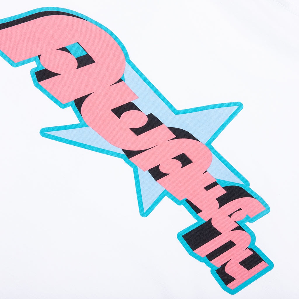 STAR A S/S TEE - WHITE - 4