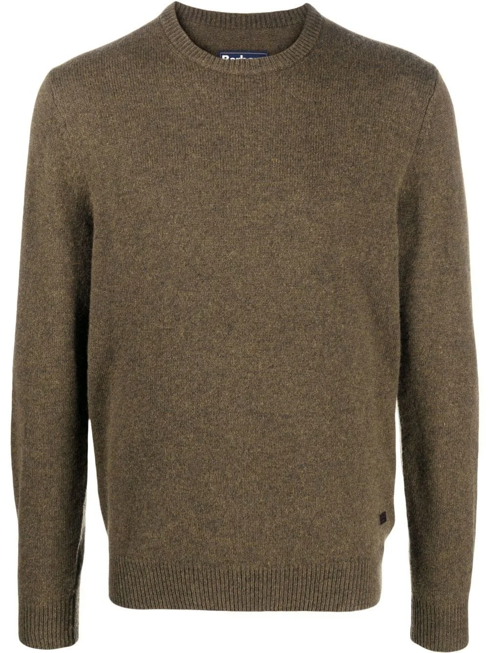 crew-neck long-sleeve jumper - 1