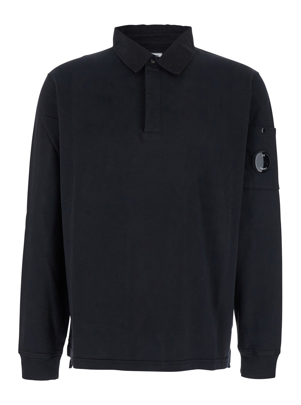 C.P. Company Men Sweatshirts Polo Collar In Light Fleece - 1