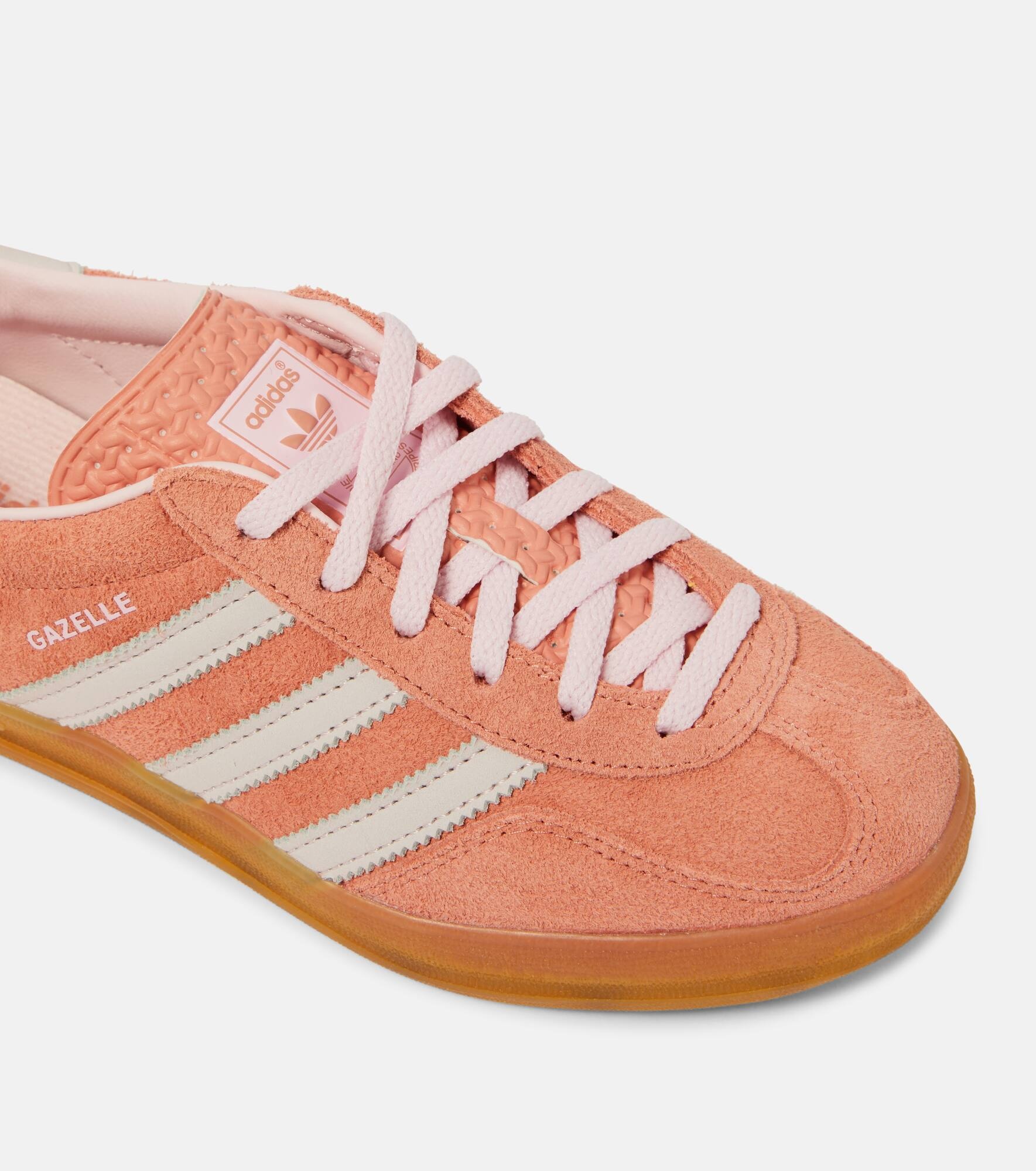Gazelle suede sneakers - 6