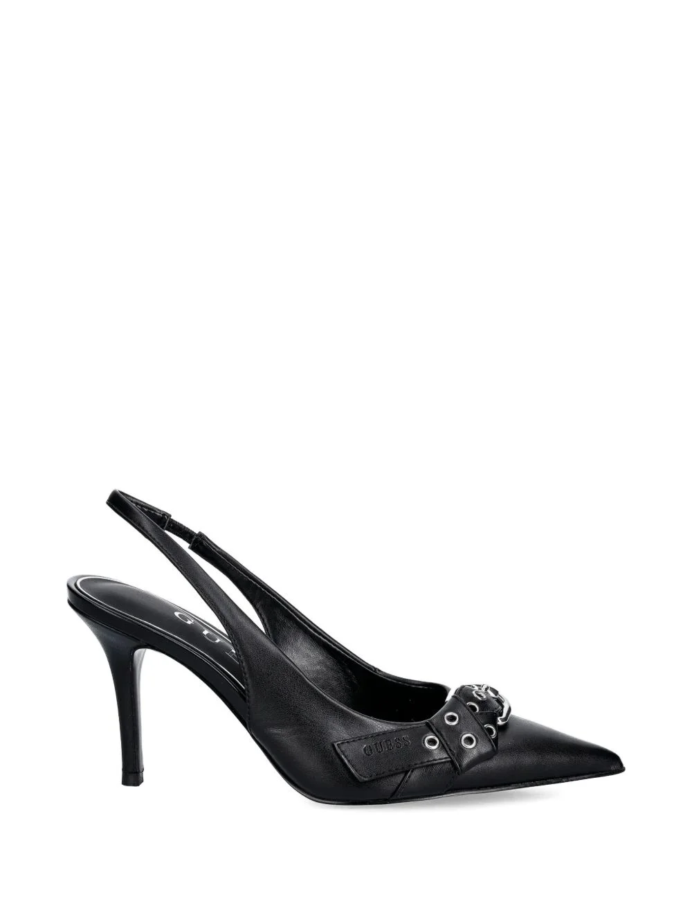 Prissie buckle pointed pumps - 1