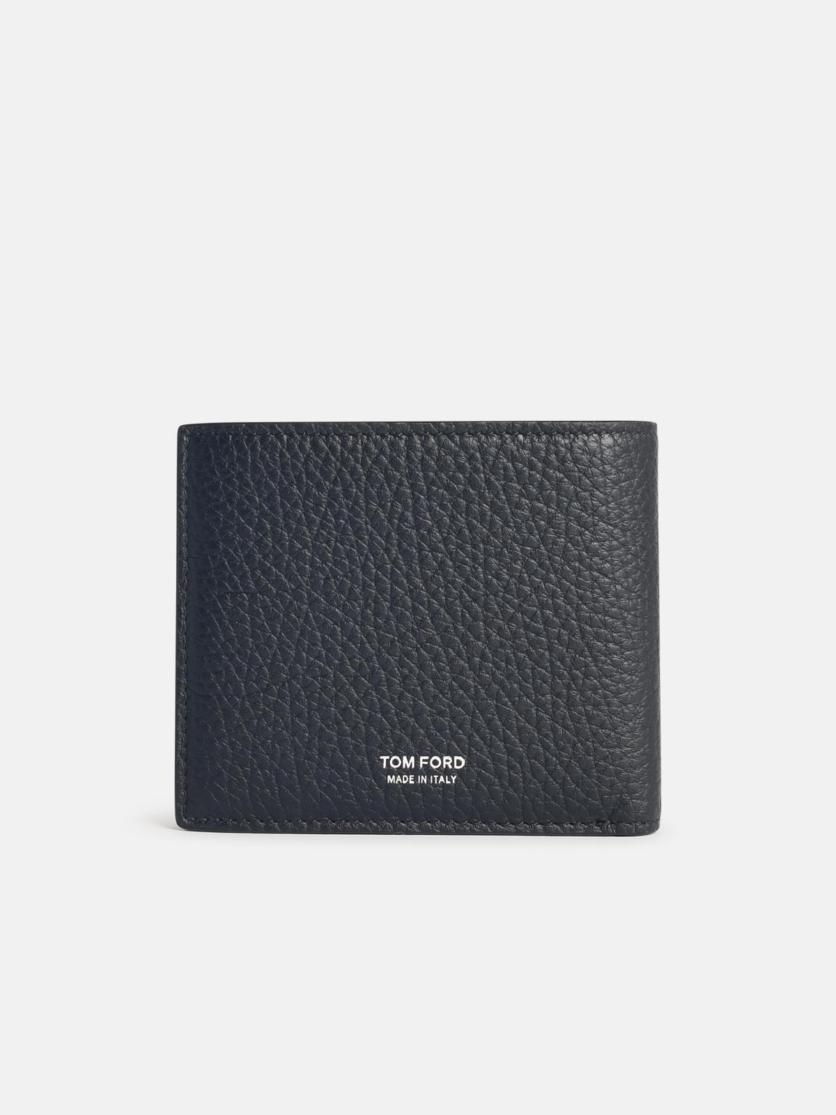 BLACK LEATHER WALLET - 3