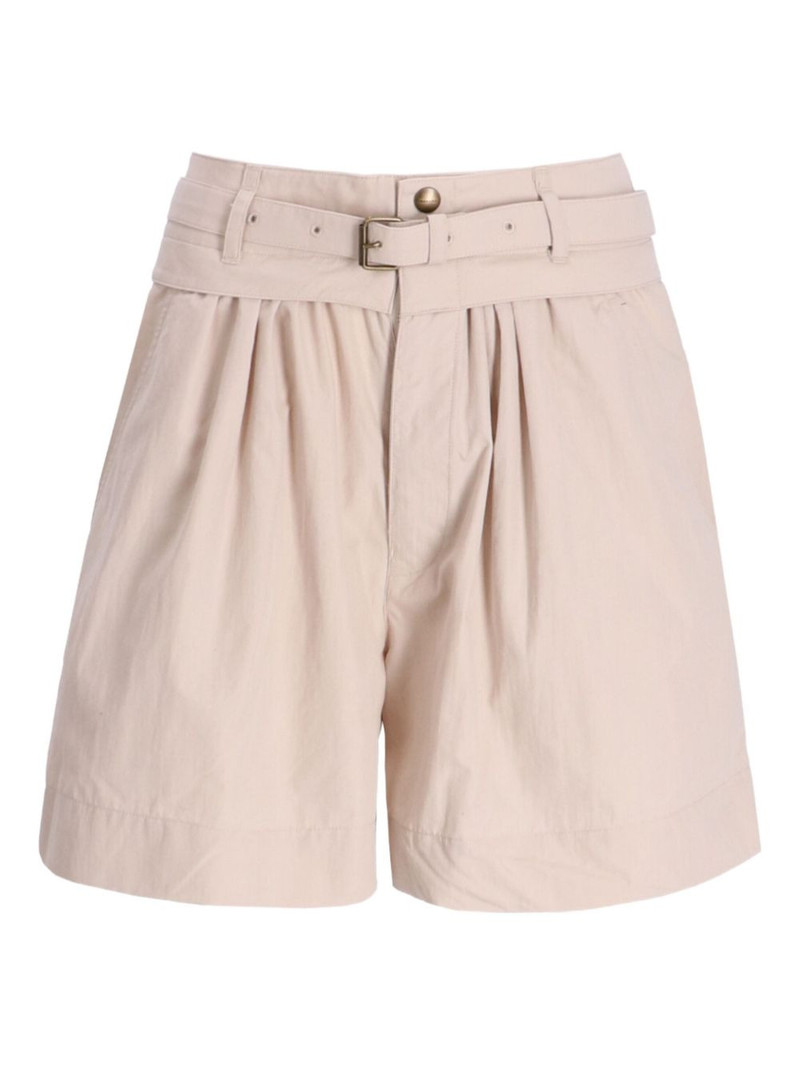 Danica Ga belted pleated shorts 1