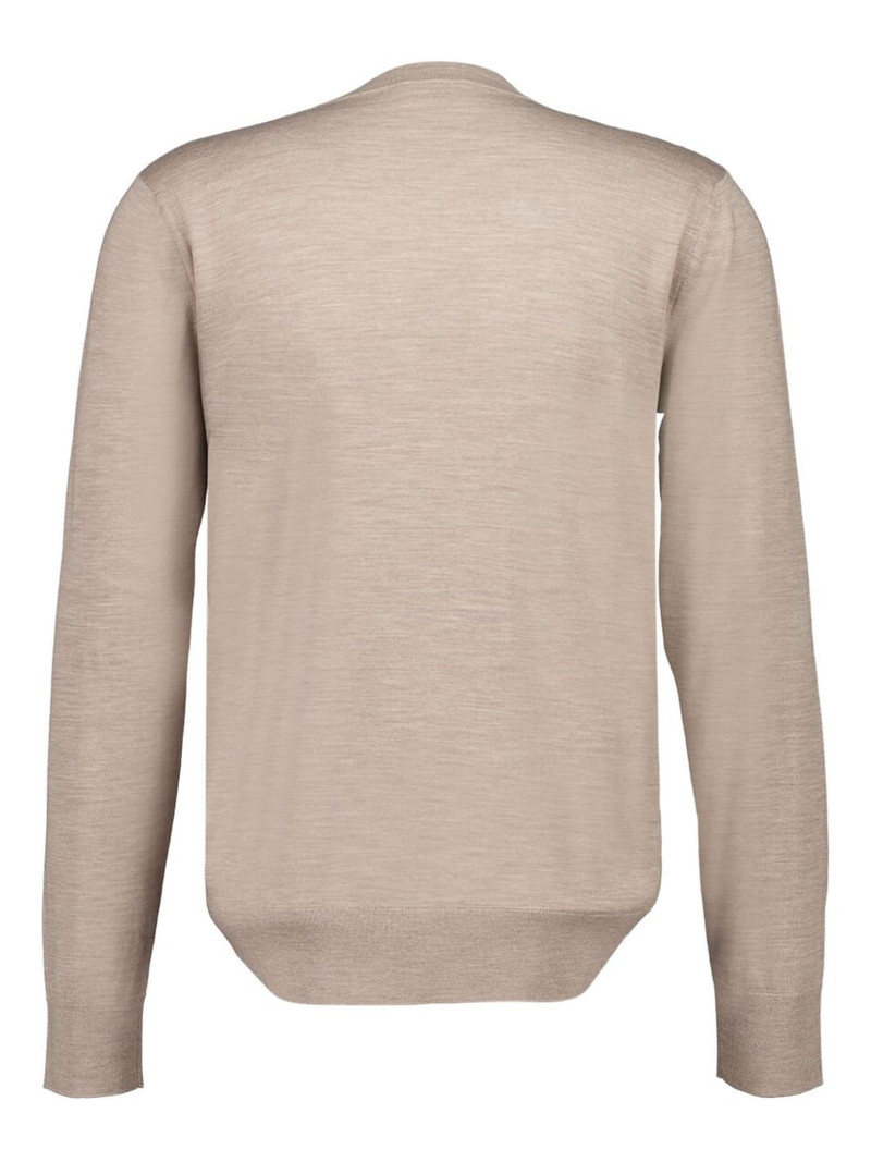 FERRAGAMO V-neck wool sweater outlook