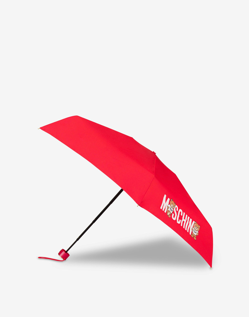 Moschino ULTRA-MINI TEDDY LOGO UMBRELLA outlook