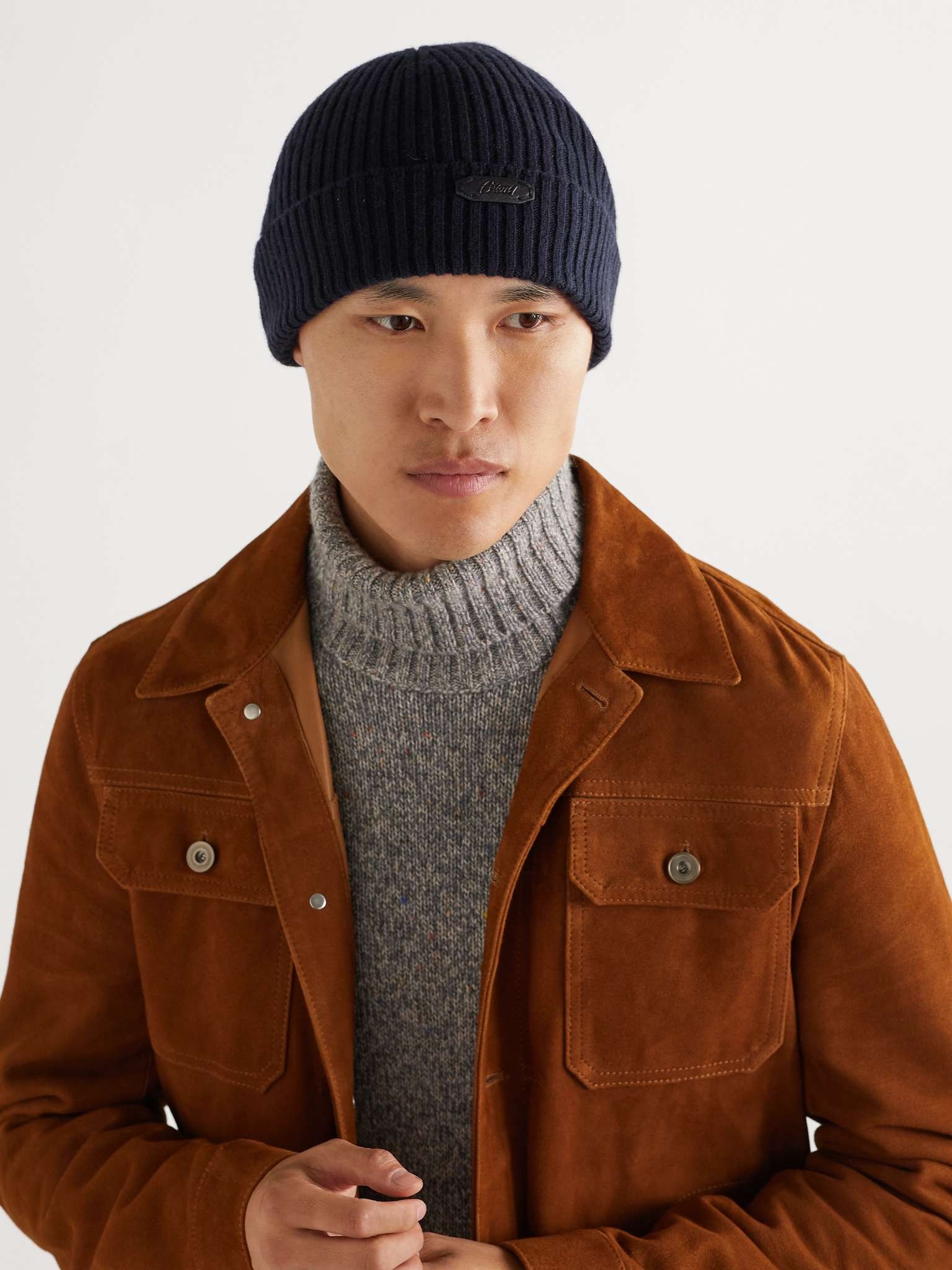 Logo-Appliquéd Ribbed Cashmere Beanie - 4